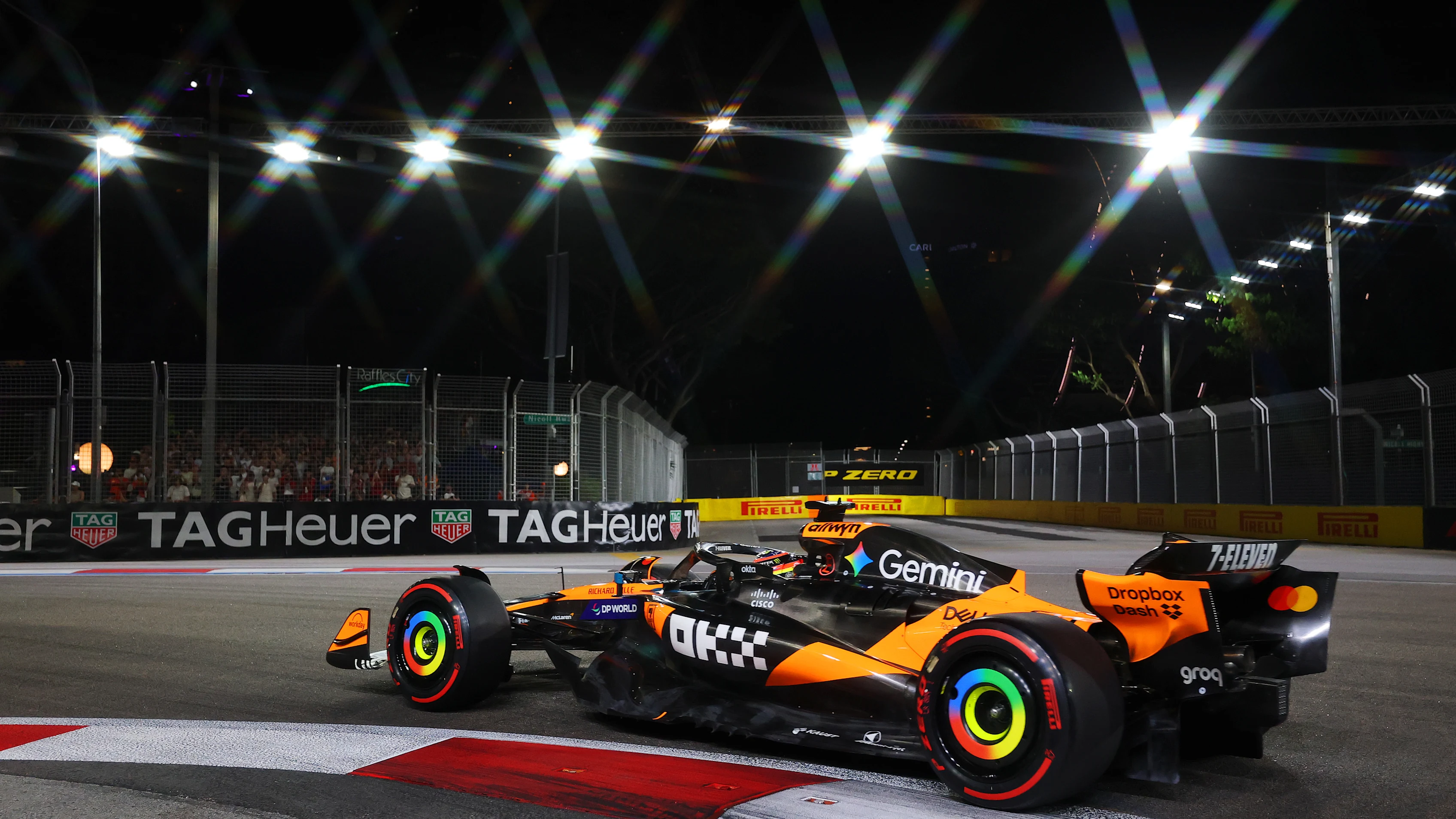 SINGAPORE, SINGAPORE - OCTOBER 04: (EDITORS NOTE: A special effects camera filter was used for this