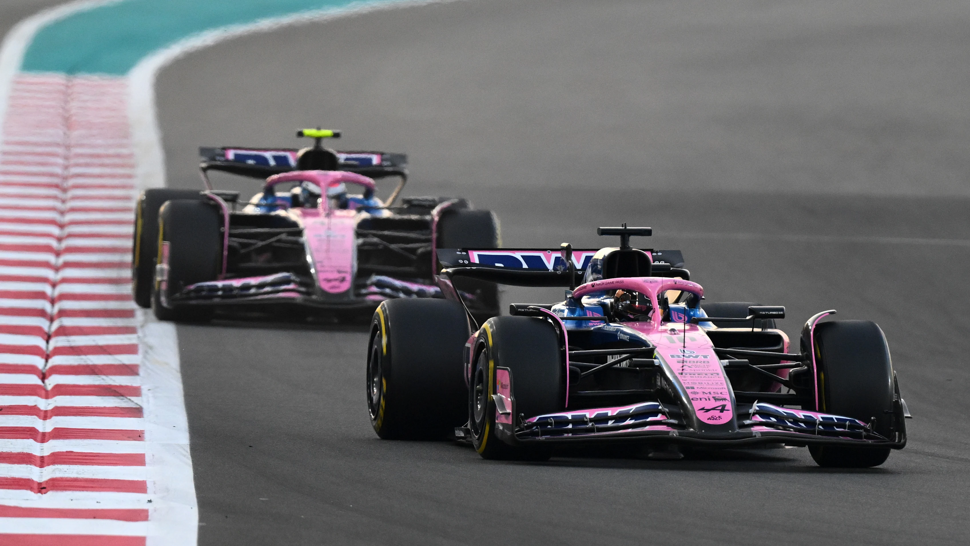 ABU DHABI, UNITED ARAB EMIRATES - DECEMBER 07: Pierre Gasly of France driving the (10) Alpine F1