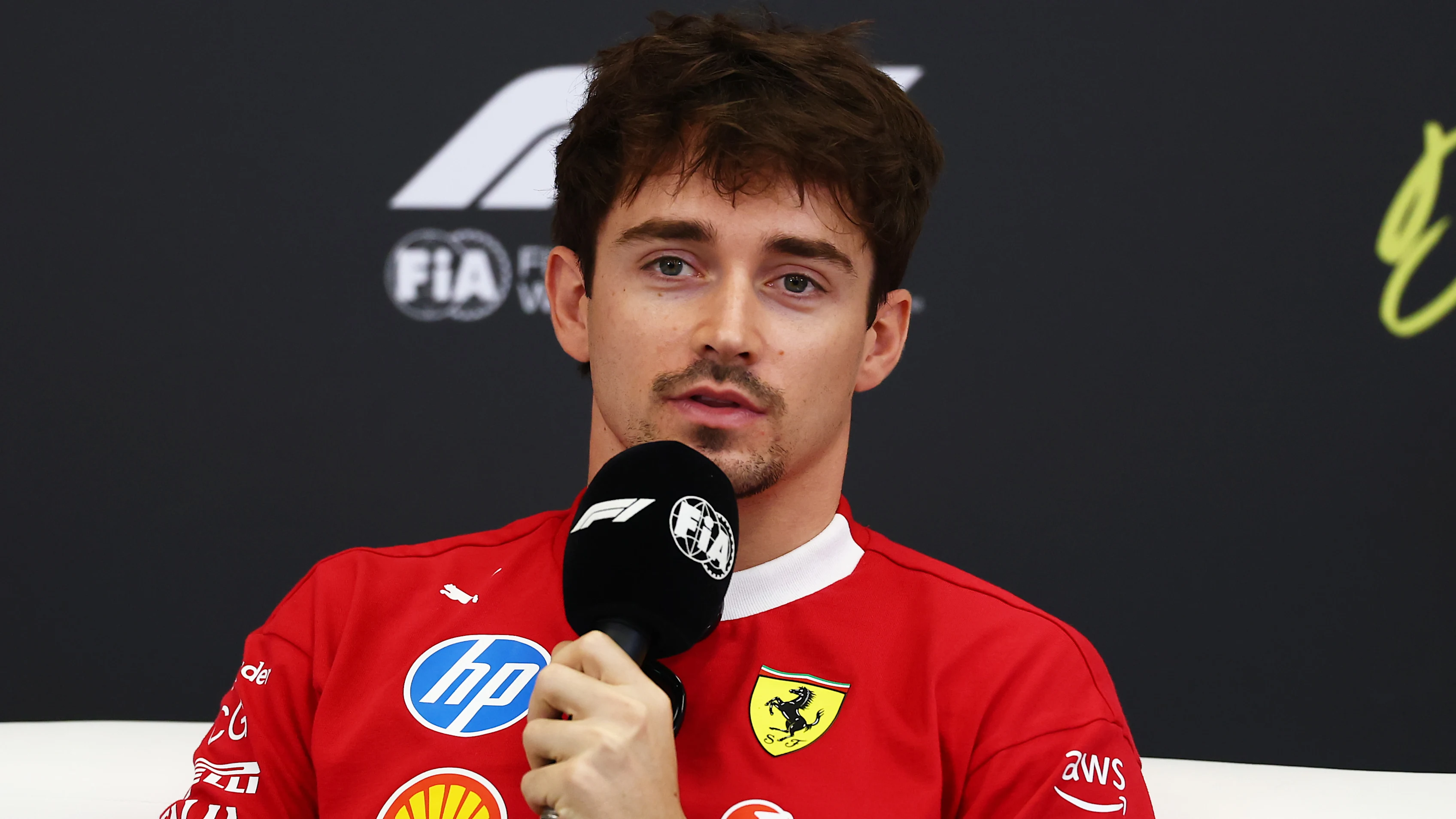 ABU DHABI, UNITED ARAB EMIRATES - DECEMBER 04: Charles Leclerc of Monaco and Scuderia Ferrari