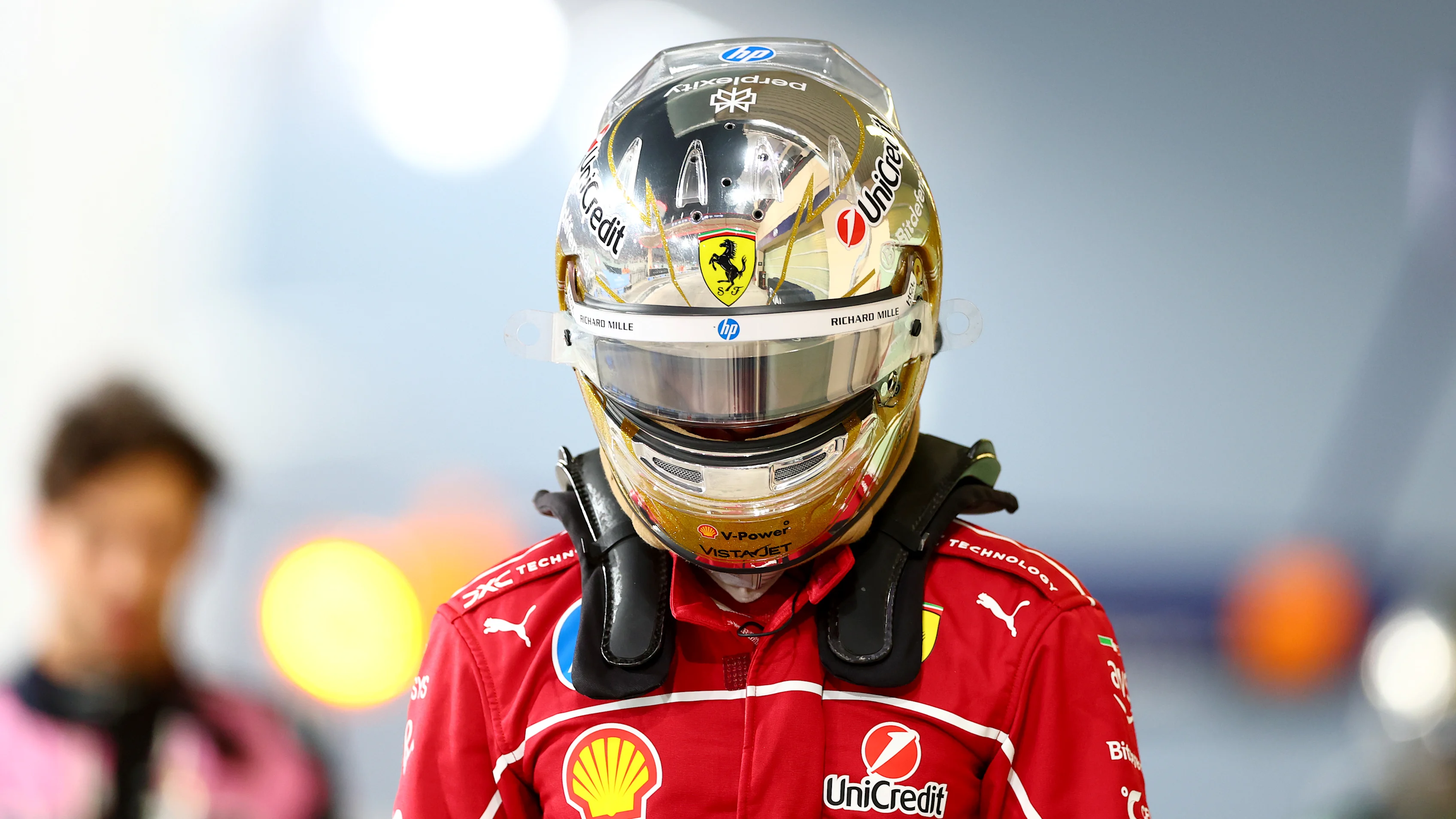 ABU DHABI, UNITED ARAB EMIRATES - DECEMBER 06: Sixteenth placed qualifier Lewis Hamilton of Great