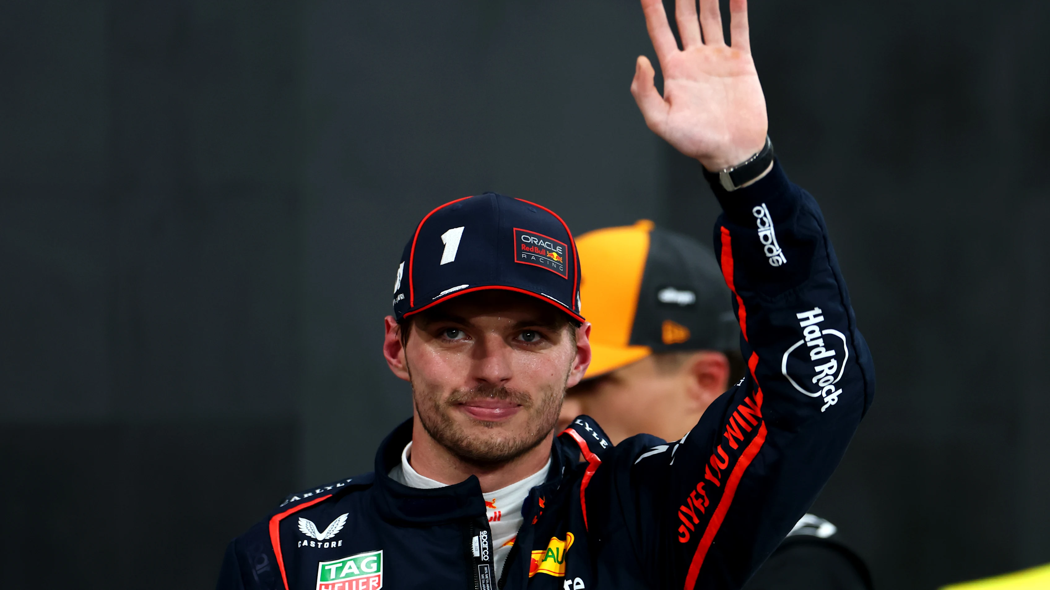 ABU DHABI, UNITED ARAB EMIRATES - DECEMBER 06: Pole position qualifier Max Verstappen of the