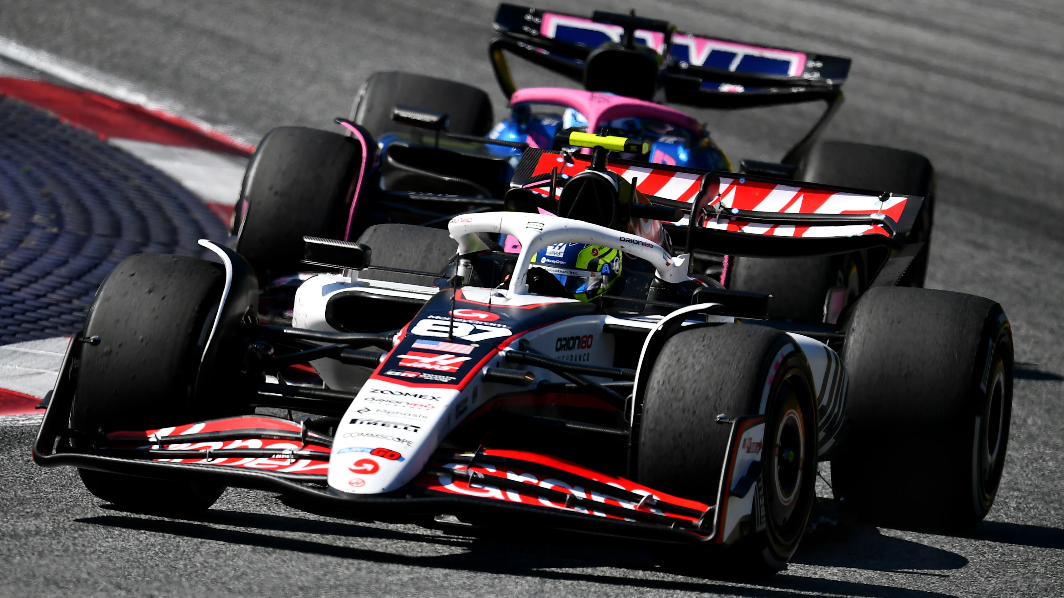 SPIELBERG, AUSTRIA - JUNE 29: Oliver Bearman of Great Britain driving the (87) Haas F1 VF-25