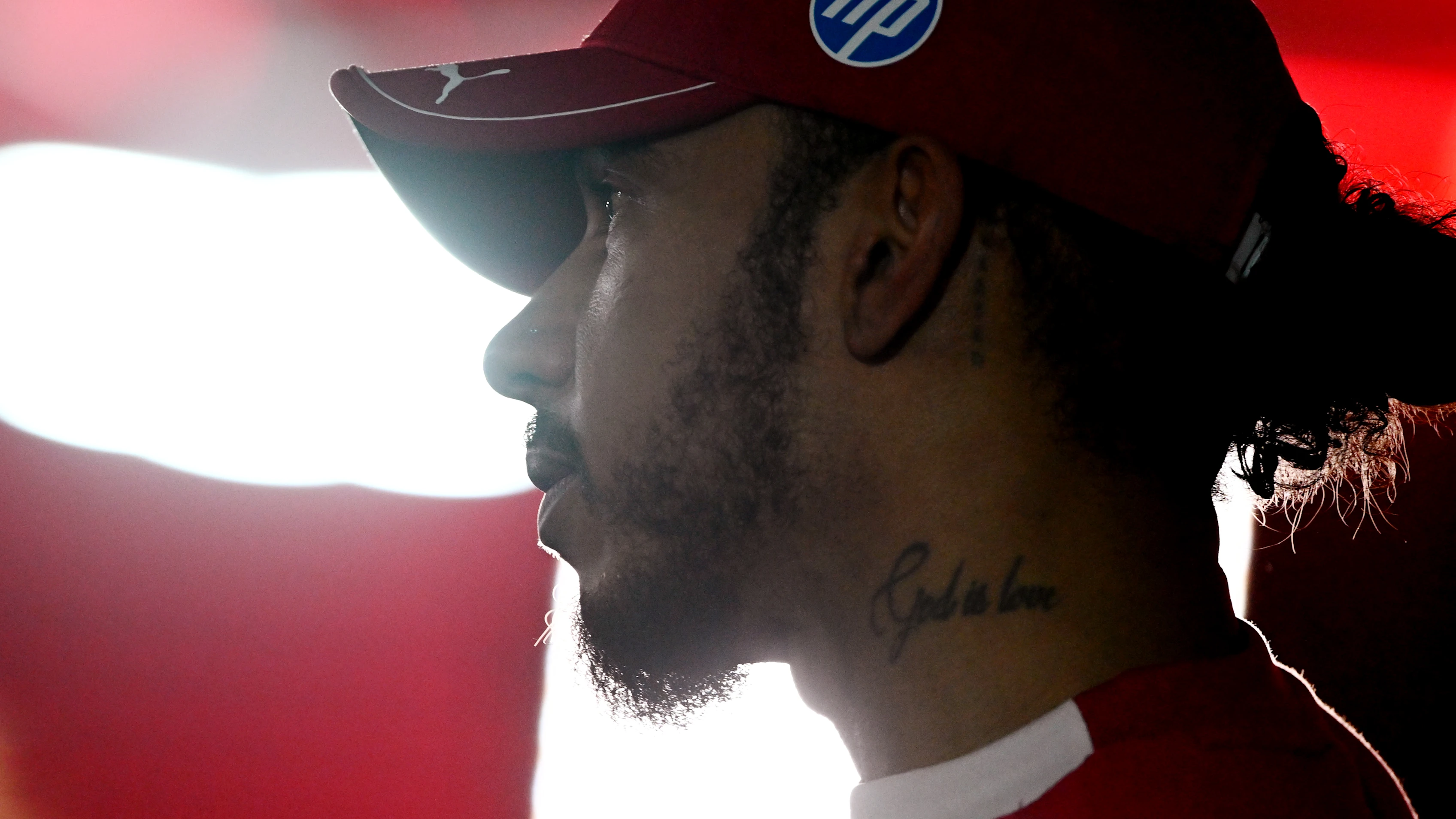 BAHRAIN, BAHRAIN - APRIL 12: Ninth placed qualifier Lewis Hamilton of Great Britain and Scuderia