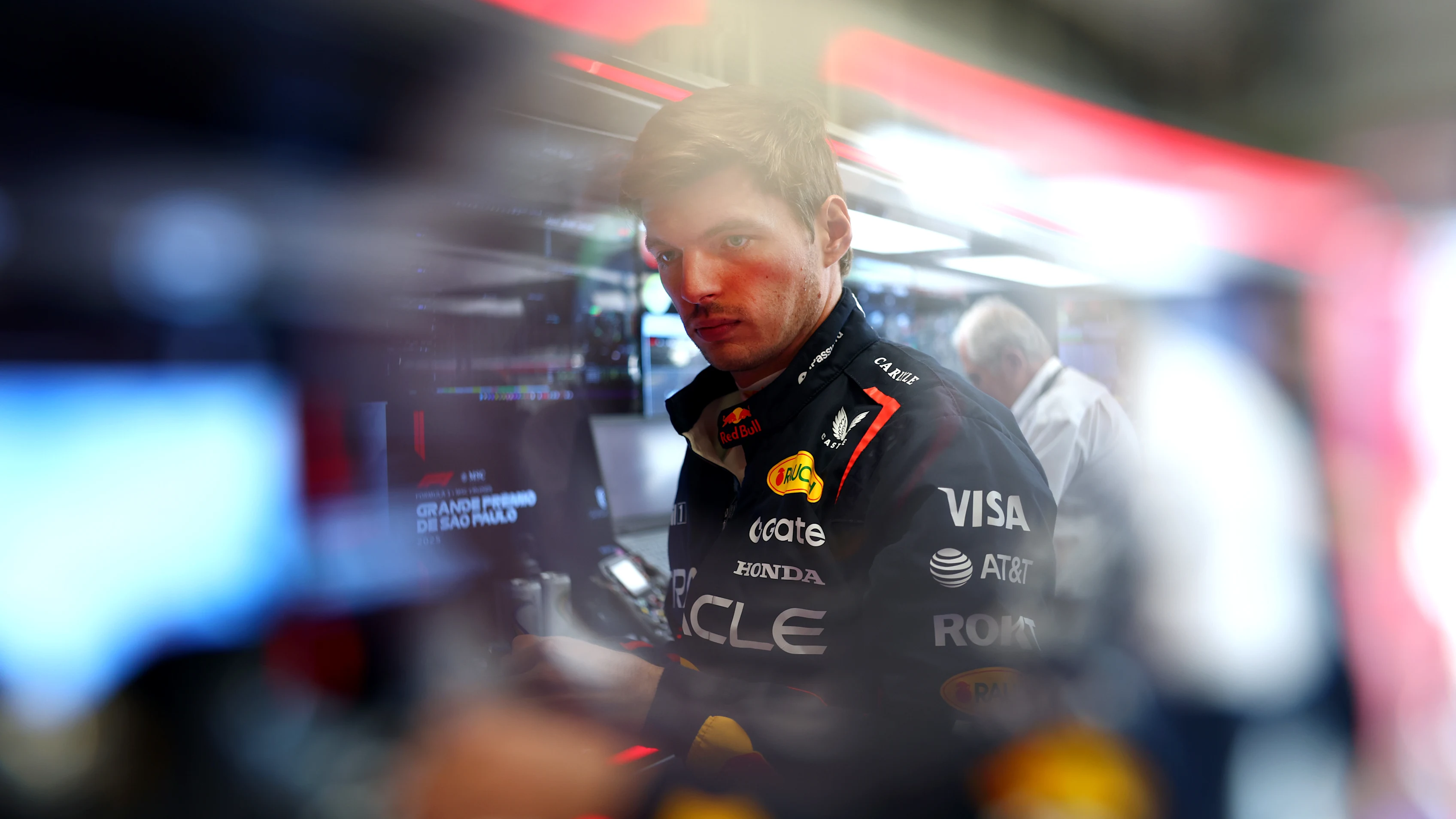 SAO PAULO, BRAZIL - NOVEMBER 08: (EDITORS NOTE: A special effects camera filter was used for this