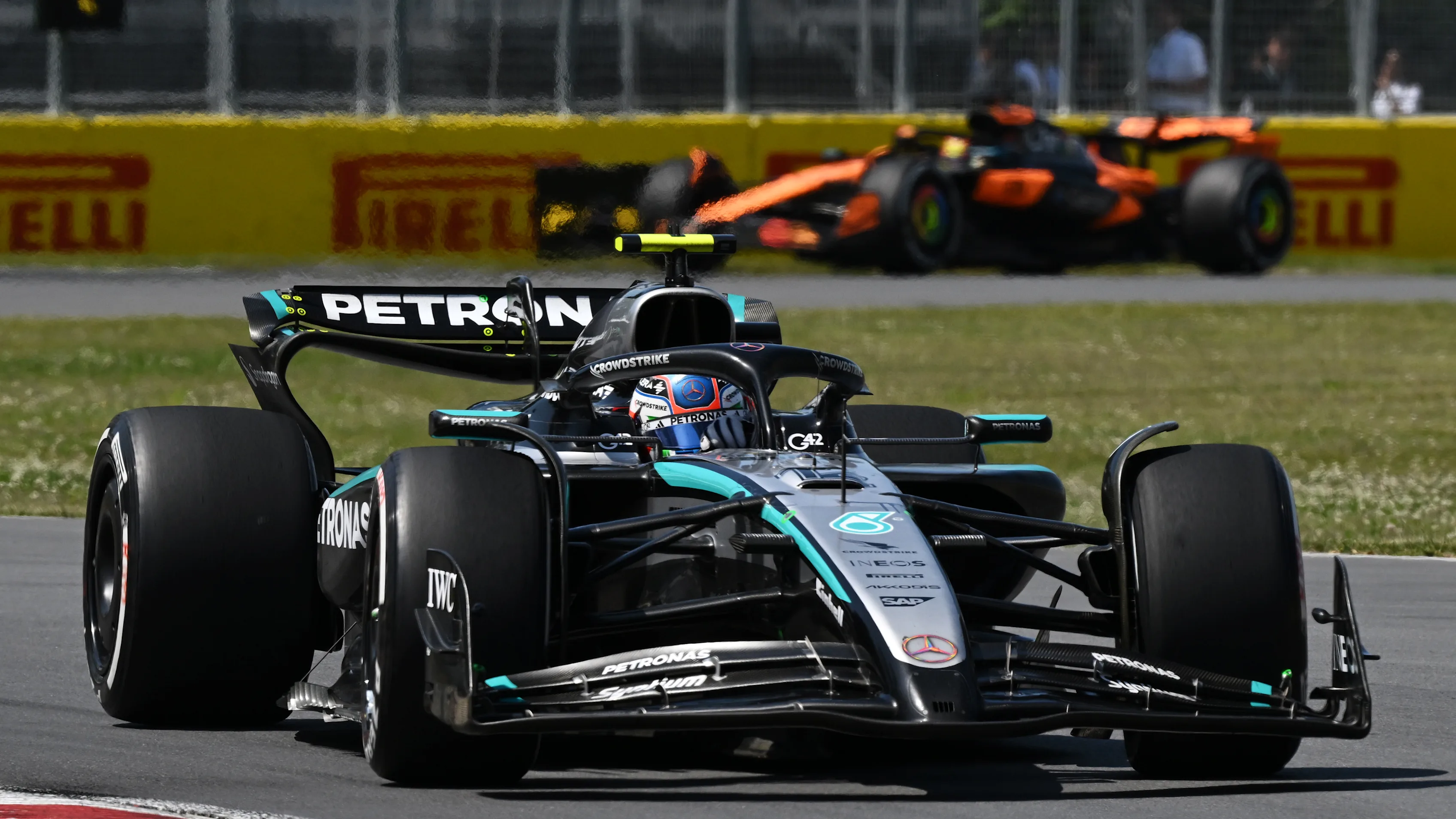 MONTREAL, QUEBEC - JUNE 15: Andrea Kimi Antonelli of Italy driving the (12) Mercedes AMG Petronas