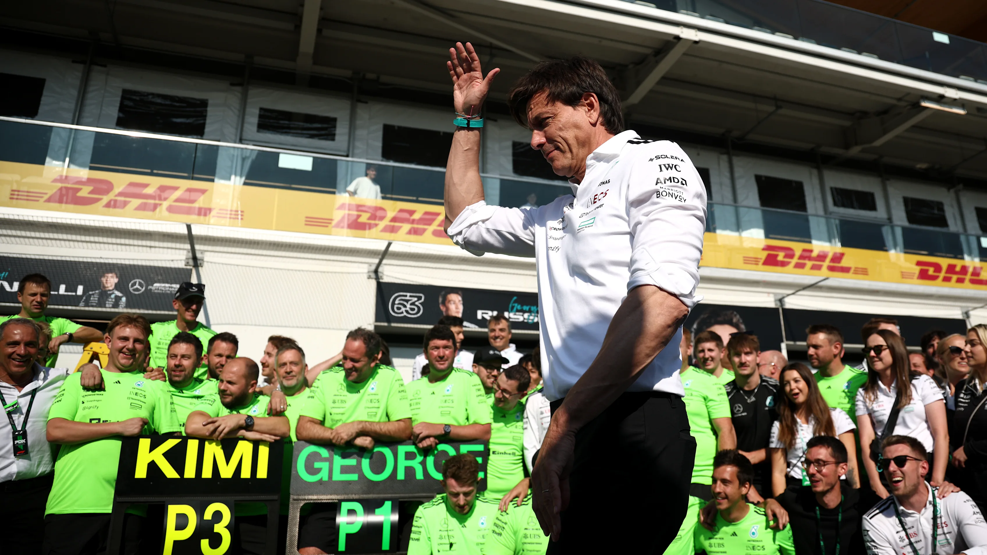 MONTREAL, QUEBEC - JUNE 15: Toto Wolff, Executive Director of Mercedes AMG Petronas F1 Team