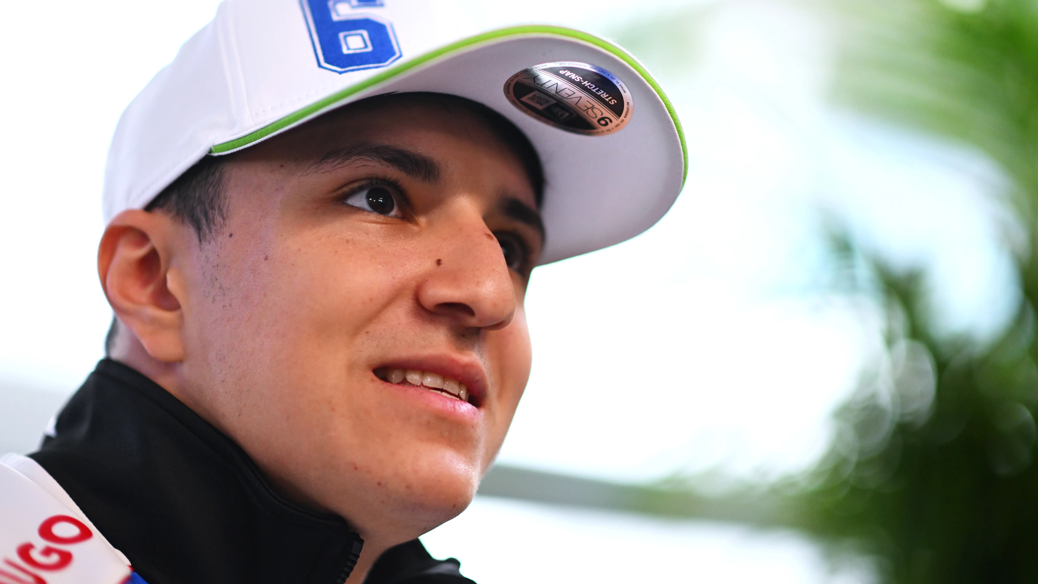 MONTREAL, QUEBEC - JUNE 12: Isack Hadjar of France and Visa Cash App Racing Bulls looks on in the