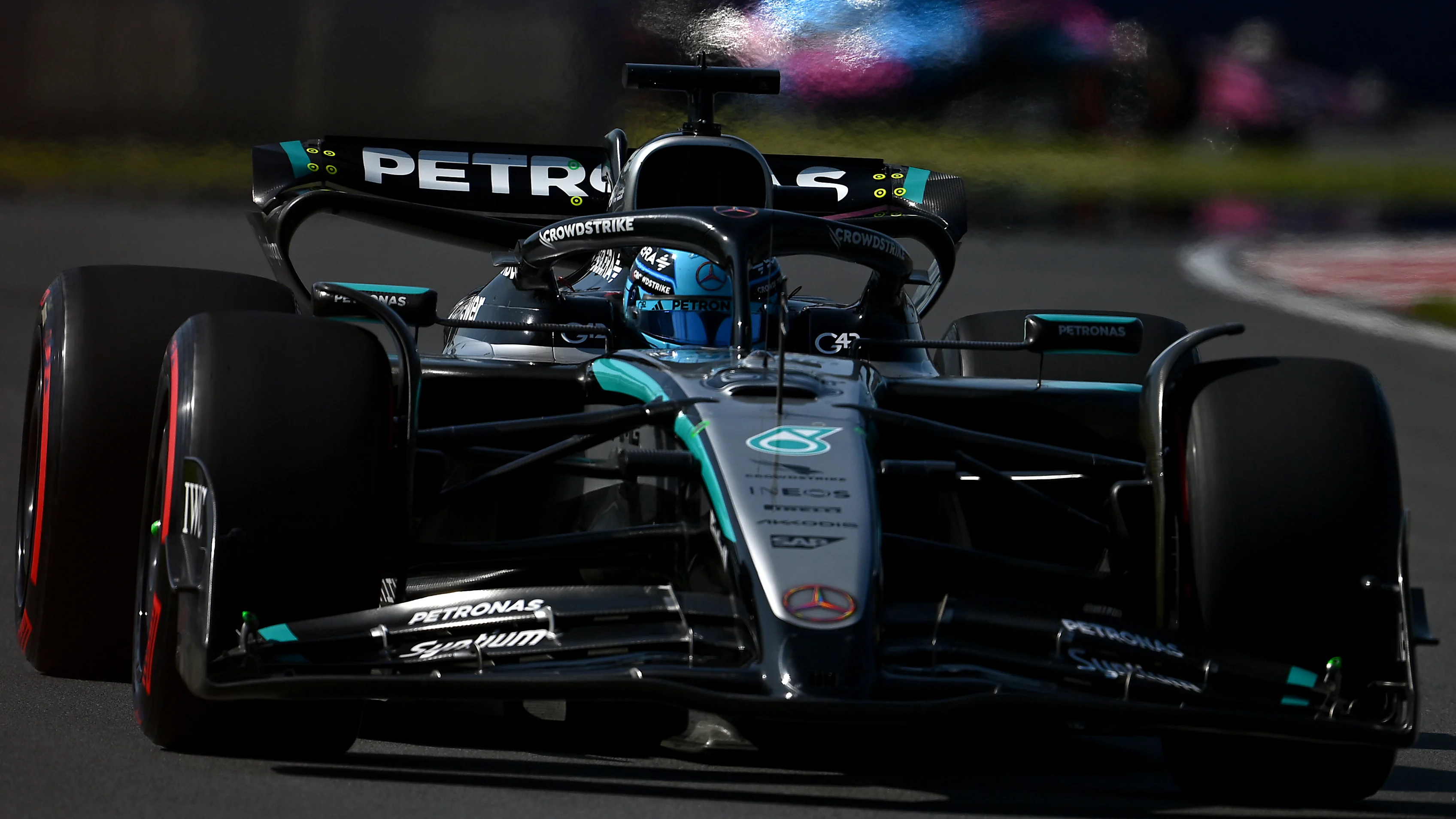 MONTREAL, QUEBEC - JUNE 14: Lewis Hamilton of Great Britain driving the (44) Scuderia Ferrari SF-25