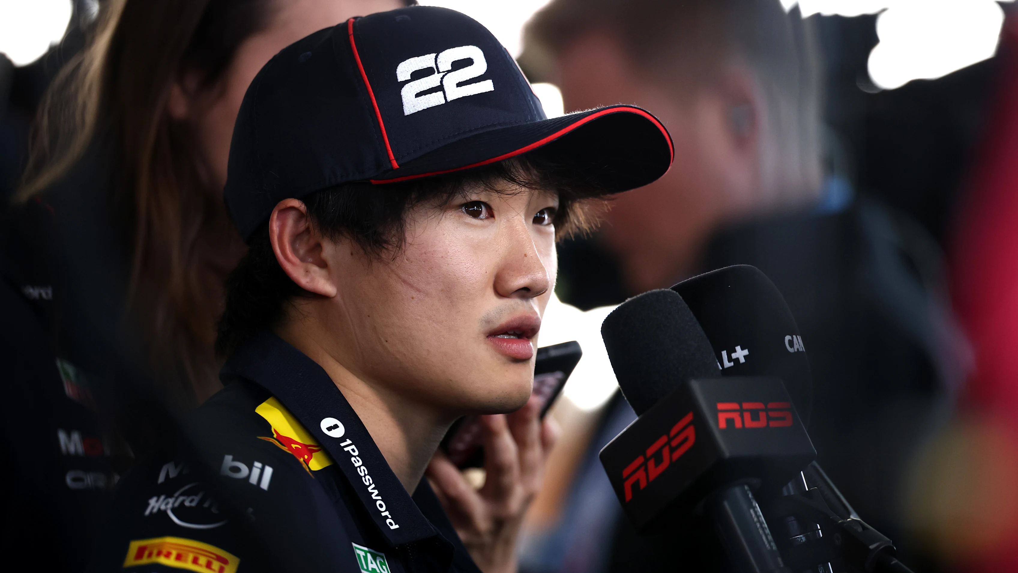 MONTREAL, QUEBEC - JUNE 14: Eleventh placed qualifier Yuki Tsunoda of Japan and Oracle Red Bull