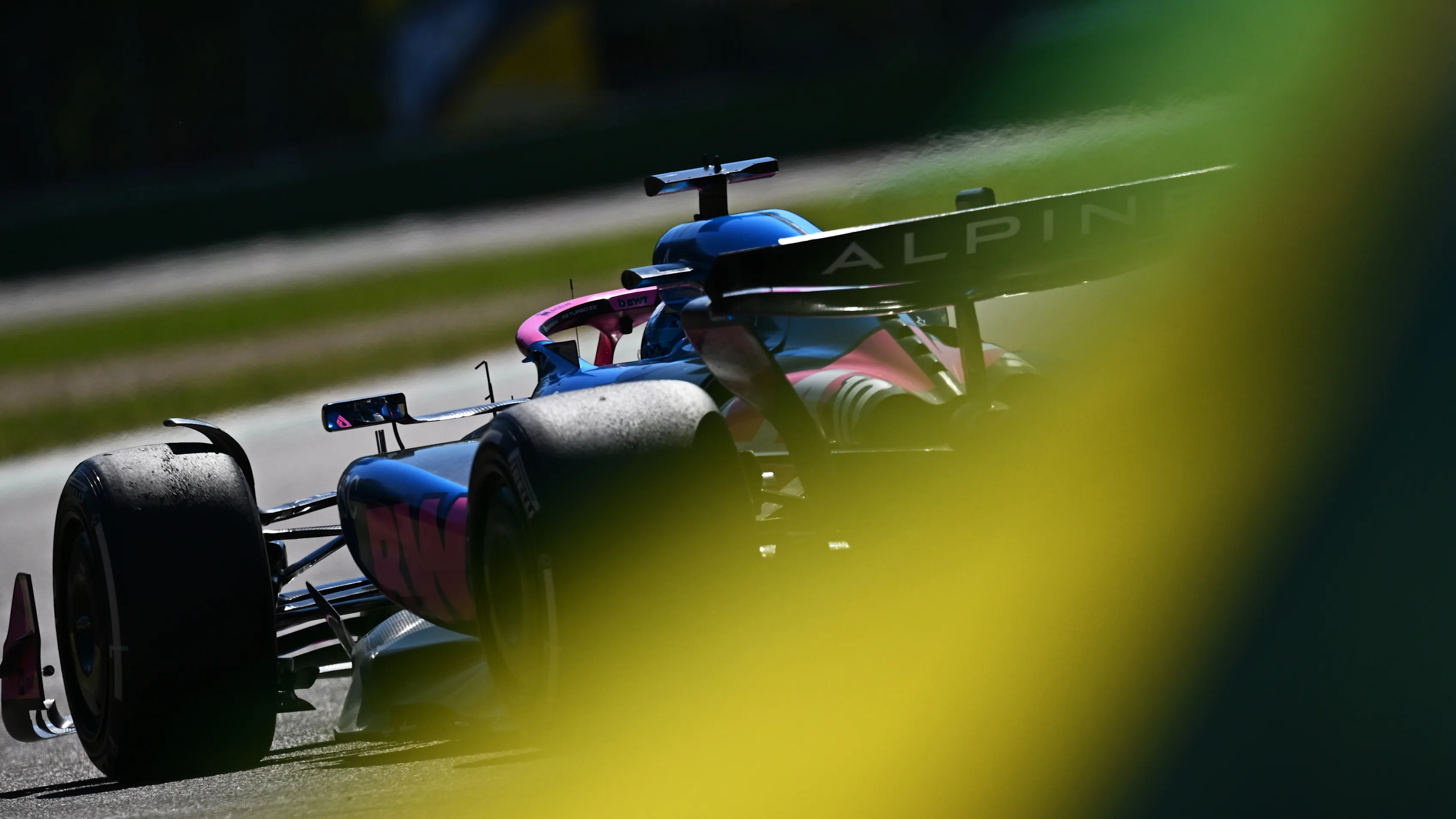 IMOLA, ITALY - MAY 18: Pierre Gasly of France driving the (10) Alpine F1 A525 Renault on track