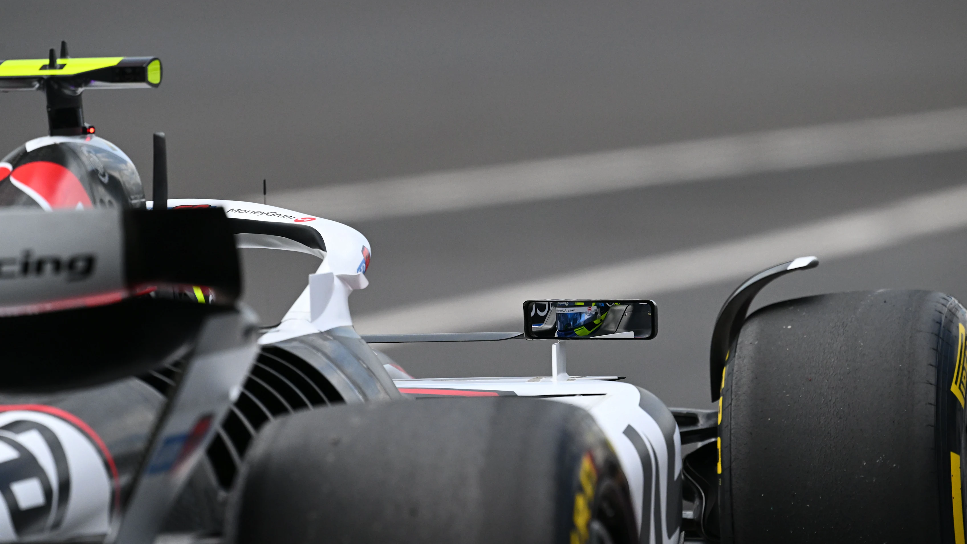 BUDAPEST, HUNGARY - AUGUST 01: Oliver Bearman of Great Britain driving the (87) Haas F1 VF-25 Ferrari on track during practice ahead of the F1 Grand Prix of Hungary at Hungaroring on August 01, 2025 in Budapest, Hungary. (Photo by Mark Sutton - Formula 1/Formula 1 via Getty Images)