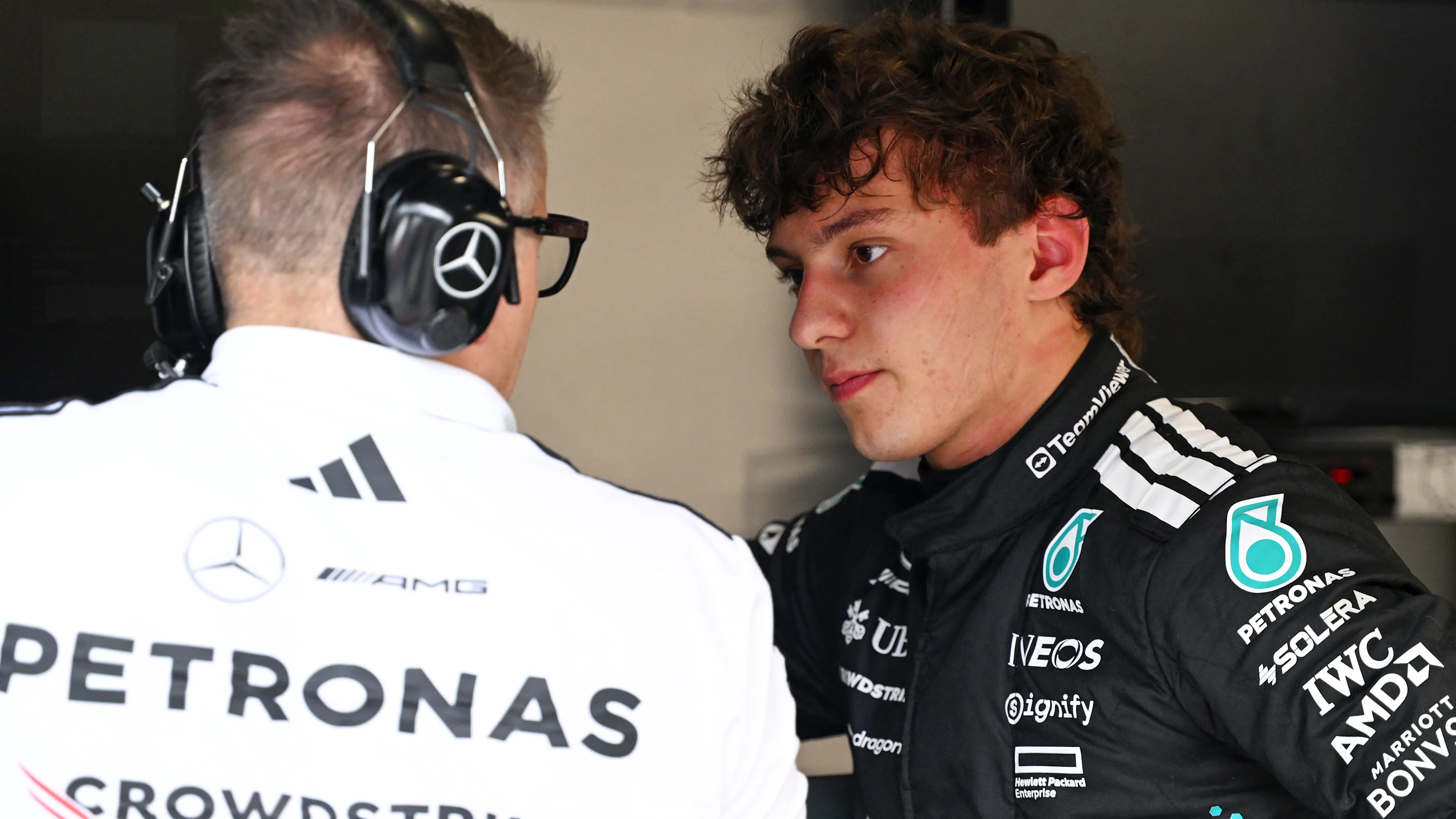 BUDAPEST, HUNGARY - AUGUST 01: Peter Bonnington, Race Engineer of Mercedes AMG Petronas F1 Team