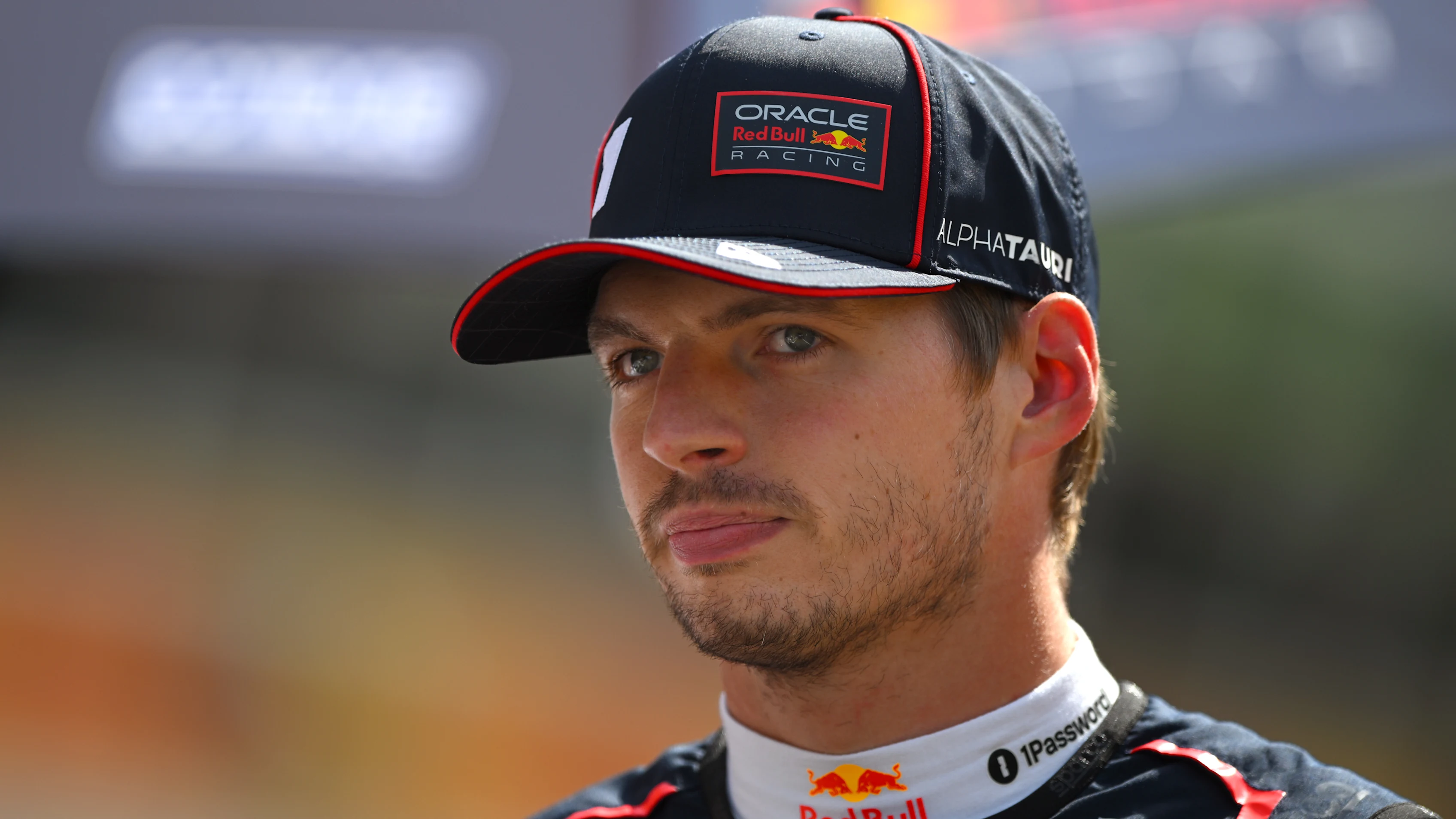MONZA, ITALY - SEPTEMBER 07: Max Verstappen of the Netherlands and Oracle Red Bull Racing looks on