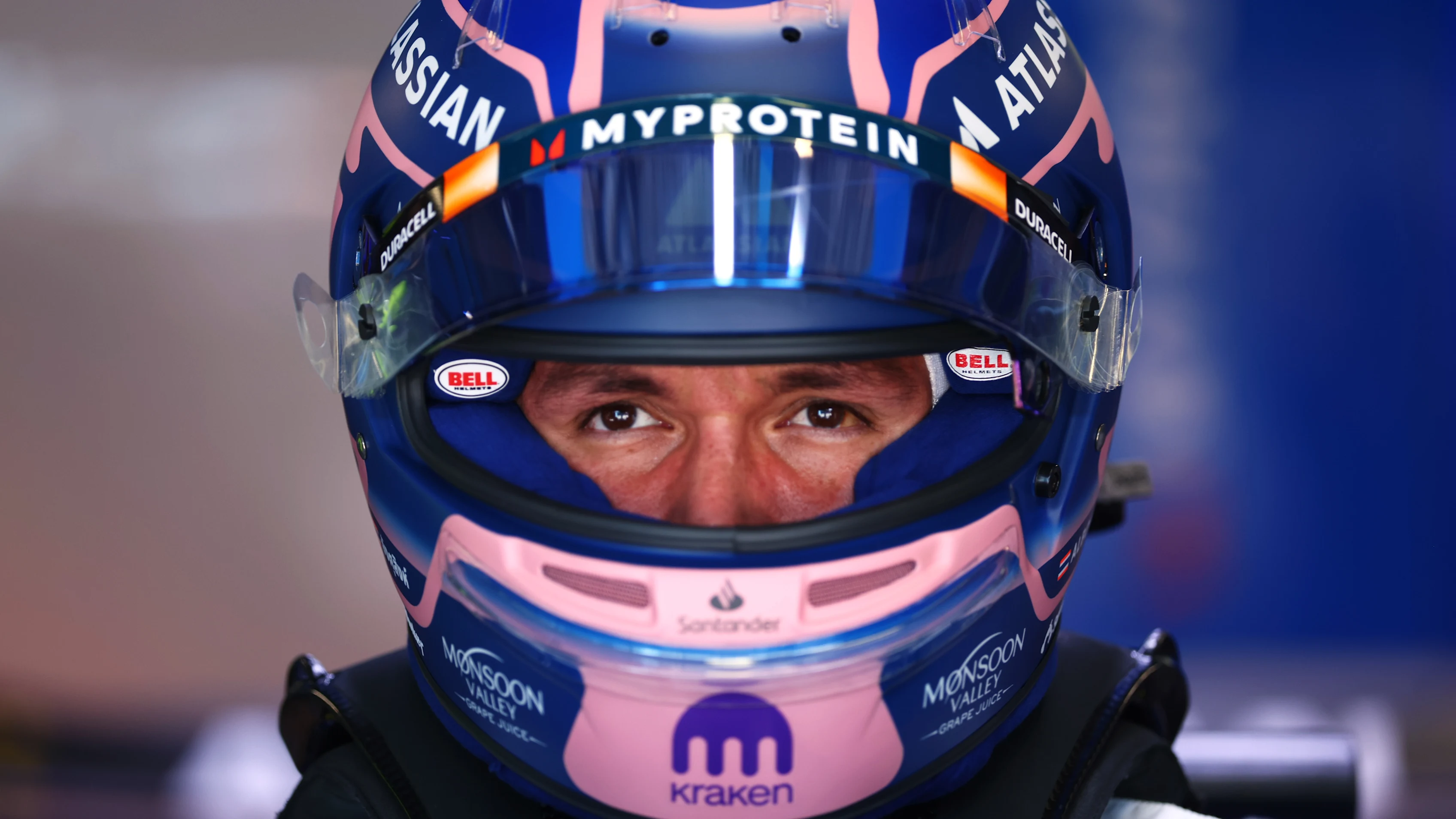 MONZA, ITALY - SEPTEMBER 06: Alexander Albon of Thailand and Williams prepares to drive during