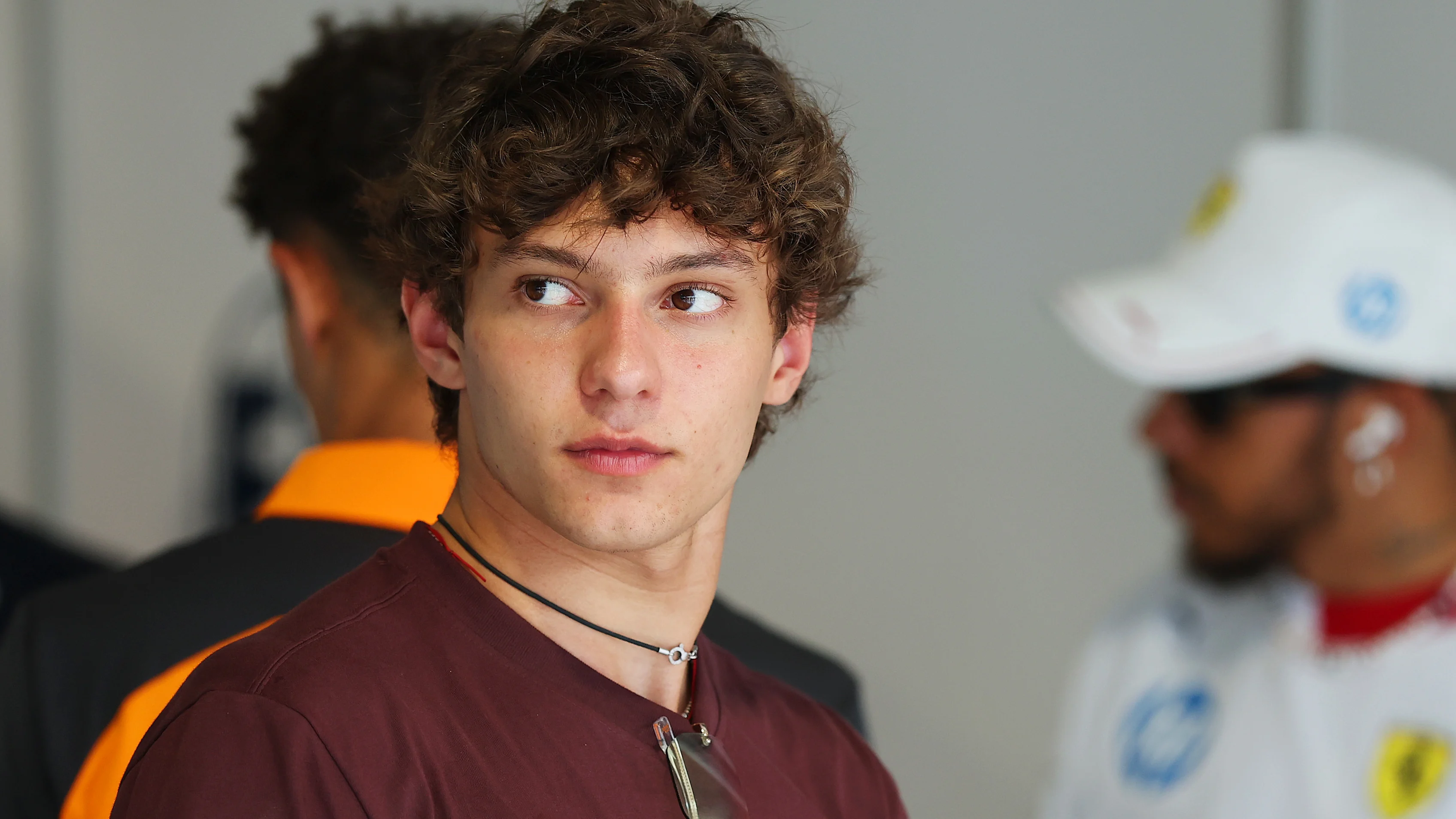 MIAMI, FLORIDA - MAY 04: Andrea Kimi Antonelli of Italy and Mercedes AMG Petronas F1 Team looks on