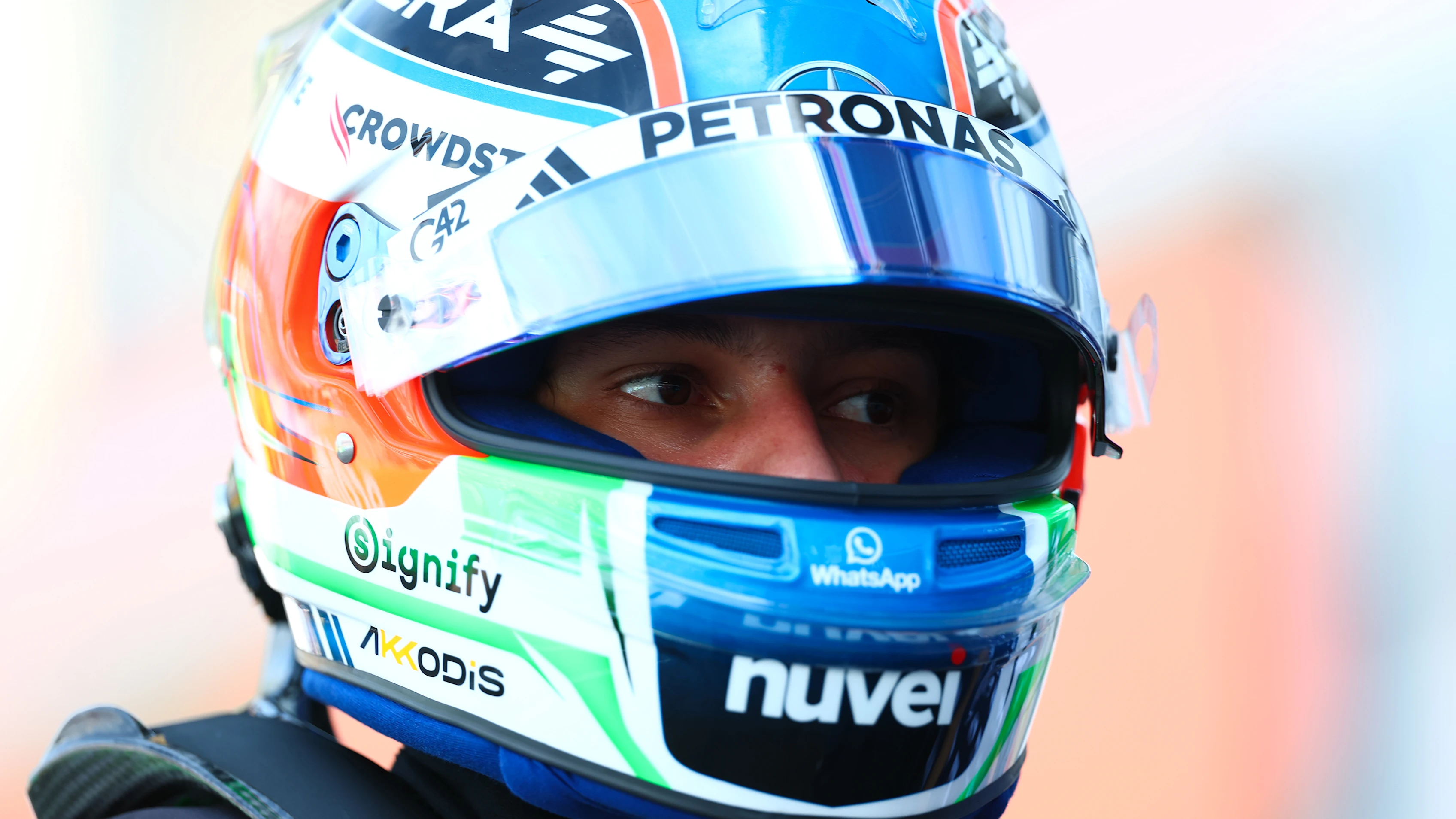 MONTE-CARLO, MONACO - MAY 24: Fifteenth placed qualifier Andrea Kimi Antonelli of Italy and