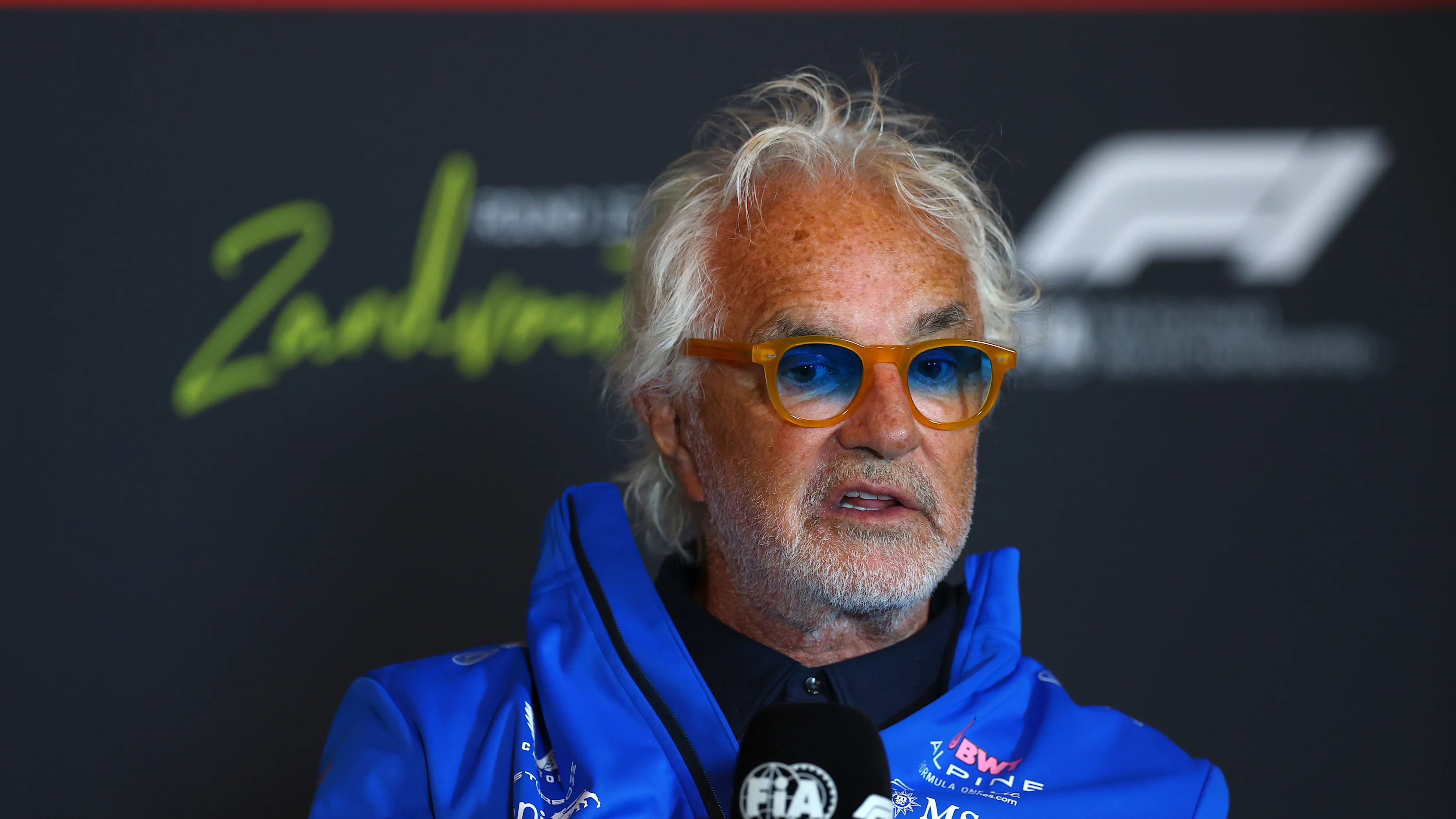 ZANDVOORT, NETHERLANDS - AUGUST 29: Flavio Briatore, Executive Advisor of Alpine F1 in the Team