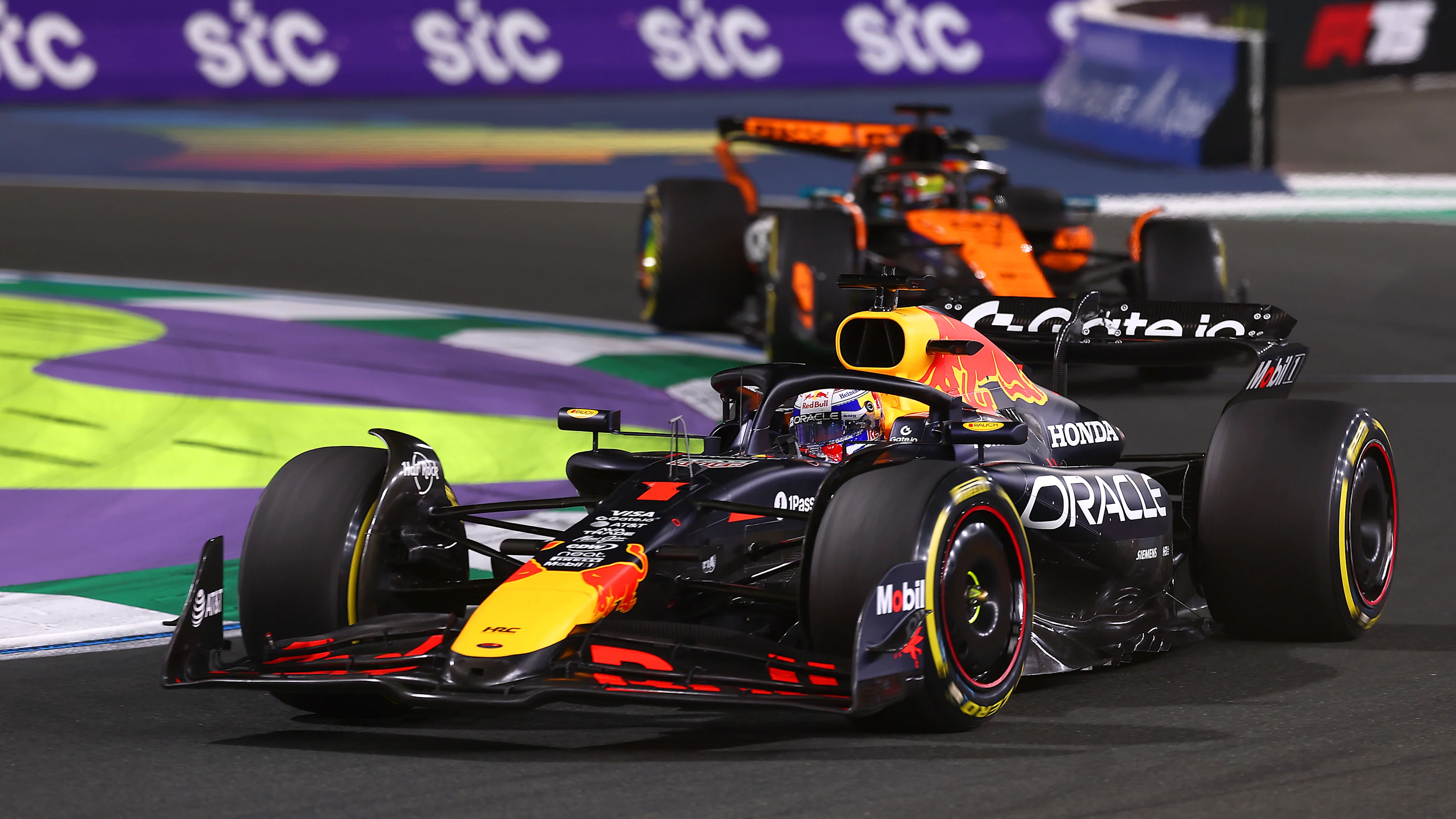 JEDDAH, SAUDI ARABIA - APRIL 20: Max Verstappen of the Netherlands driving the (1) Oracle Red Bull