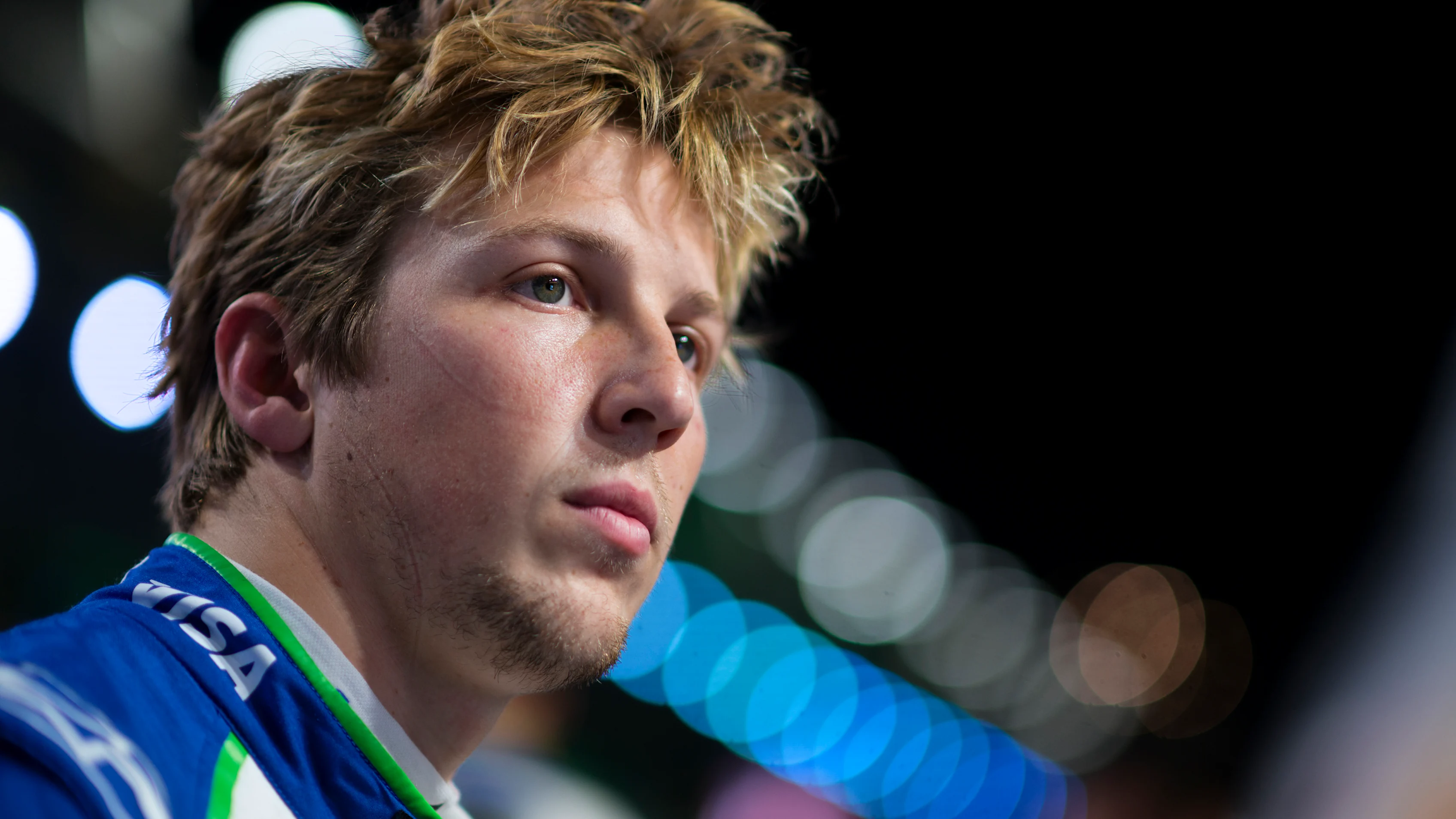 JEDDAH, SAUDI ARABIA - APRIL 20: Liam Lawson of New Zealand and Visa Cash App Racing Bulls prepares