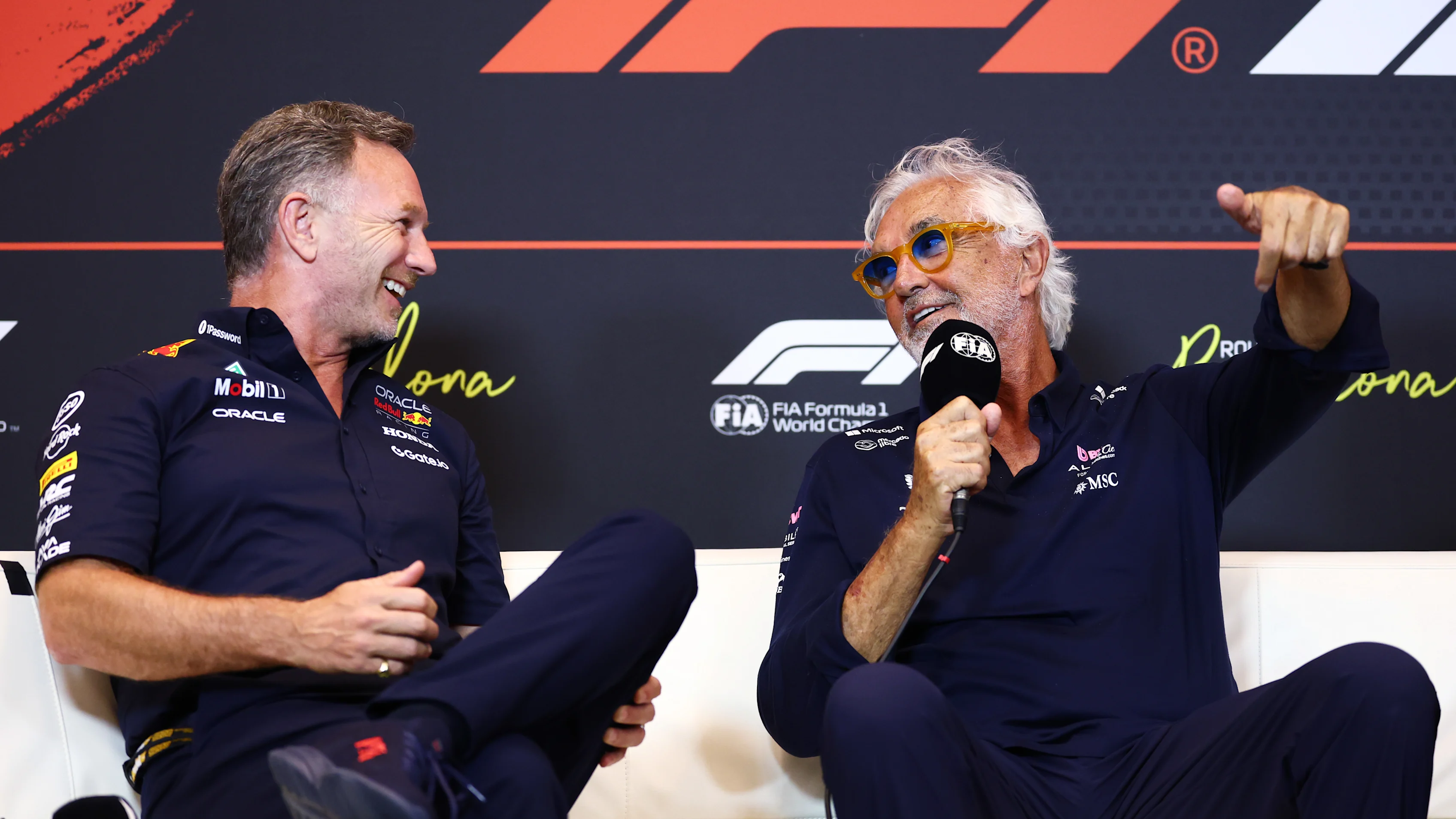 BARCELONA, SPAIN - MAY 30: Christian Horner, Team Principal of Oracle Red Bull Racing and Flavio