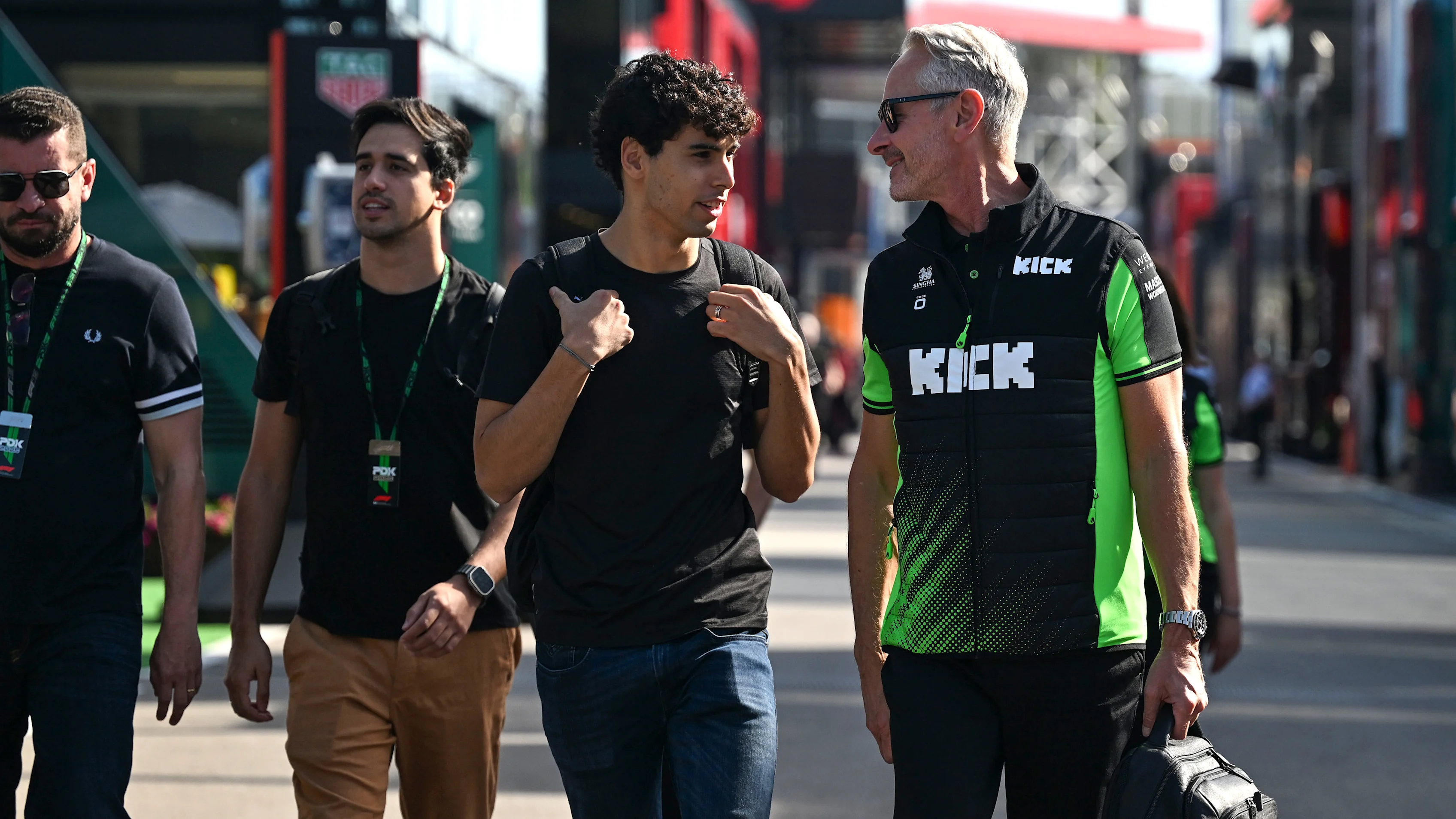 BARCELONA, SPAIN - MAY 29: Gabriel Bortoleto of Brazil and Stake F1 Team Kick Sauber and Jonathan