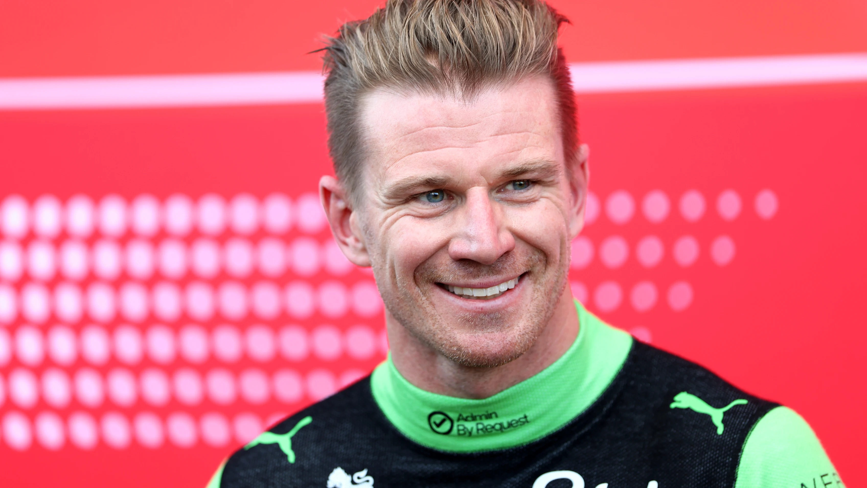 AUSTIN, TEXAS - OCTOBER 17: Nico Hulkenberg of Germany and Stake F1 Team Kick Sauber is interviewed