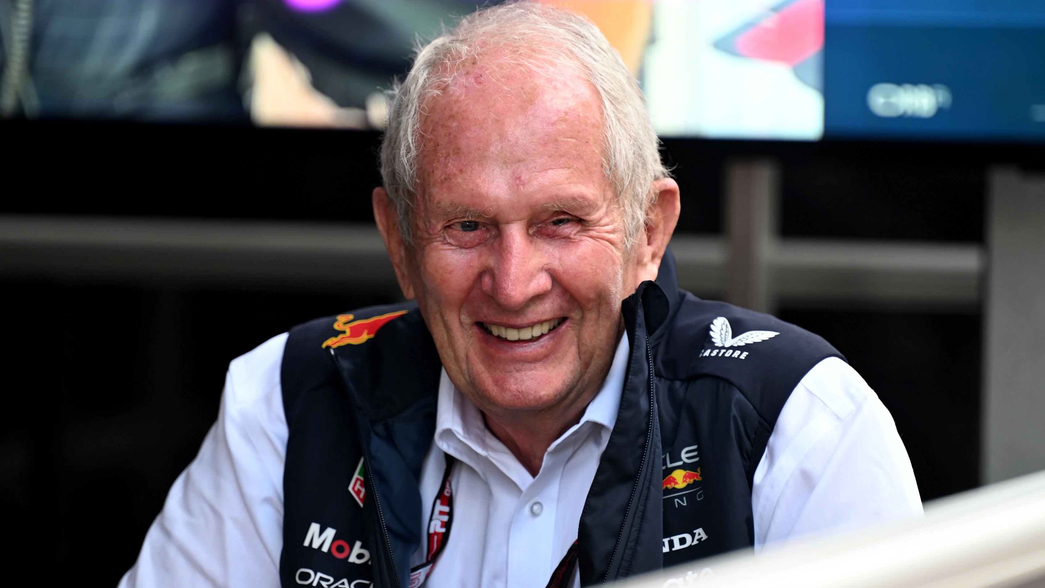 AUSTIN, TEXAS - OCTOBER 18: Dr Helmut Marko, Team Consultant of Oracle Red Bull Racing looks on in