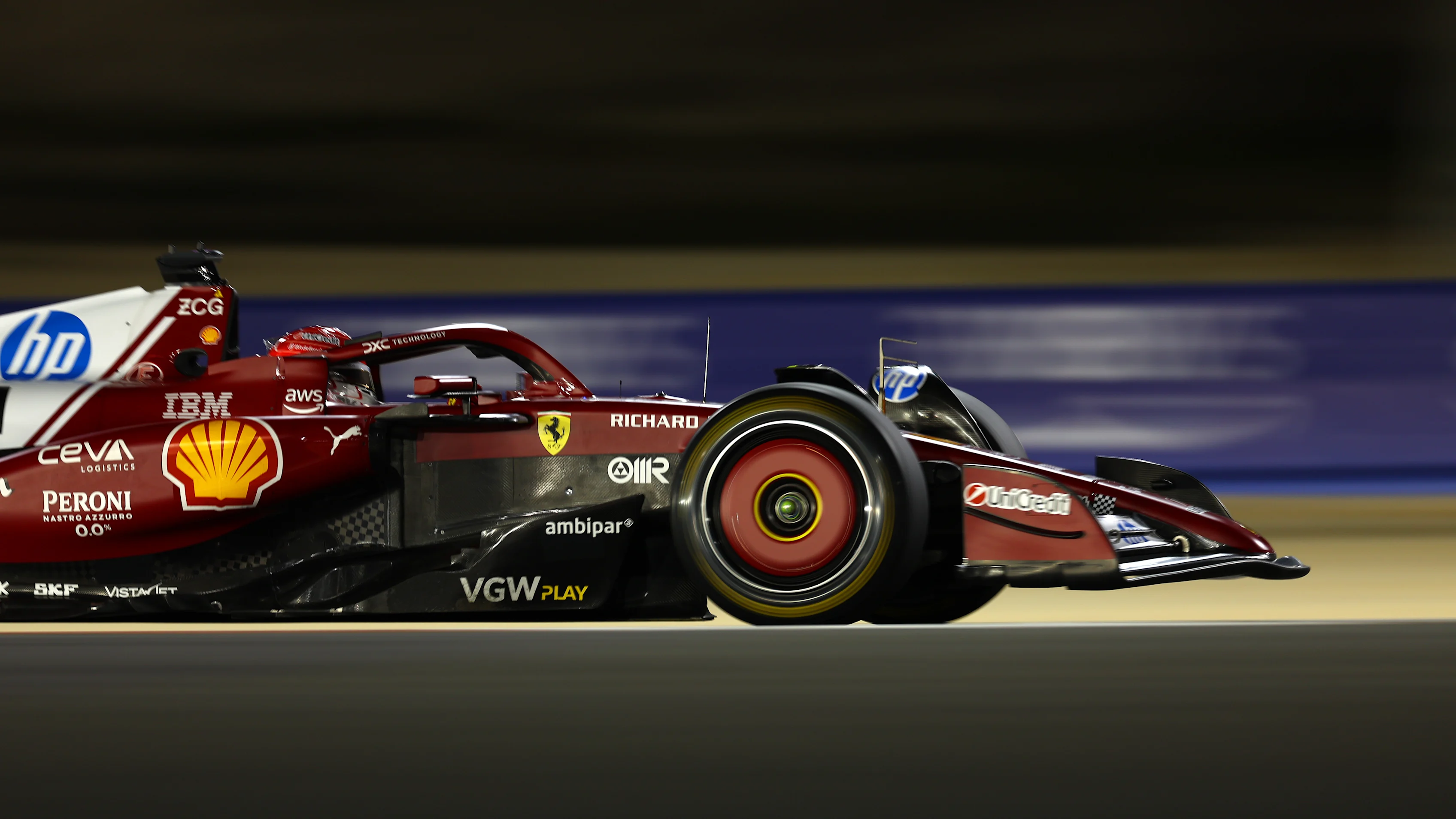 BAHRAIN, BAHRAIN - FEBRUARY 26: Charles Leclerc of Monaco driving the (16) Scuderia Ferrari SF-25