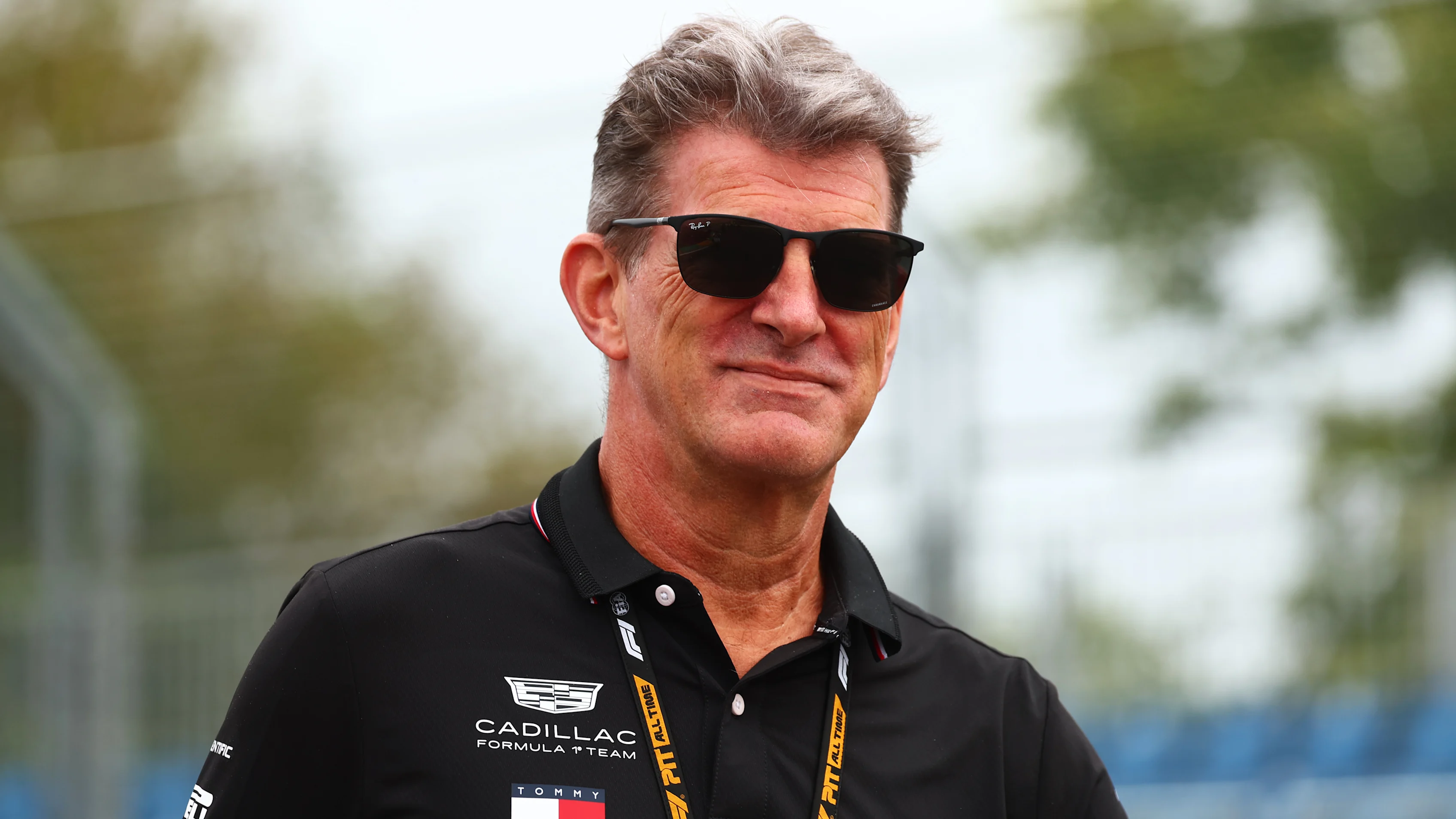 MELBOURNE, AUSTRALIA - MARCH 04: Graeme Lowdon, Team Principal of Cadillac F1 Team looks on during