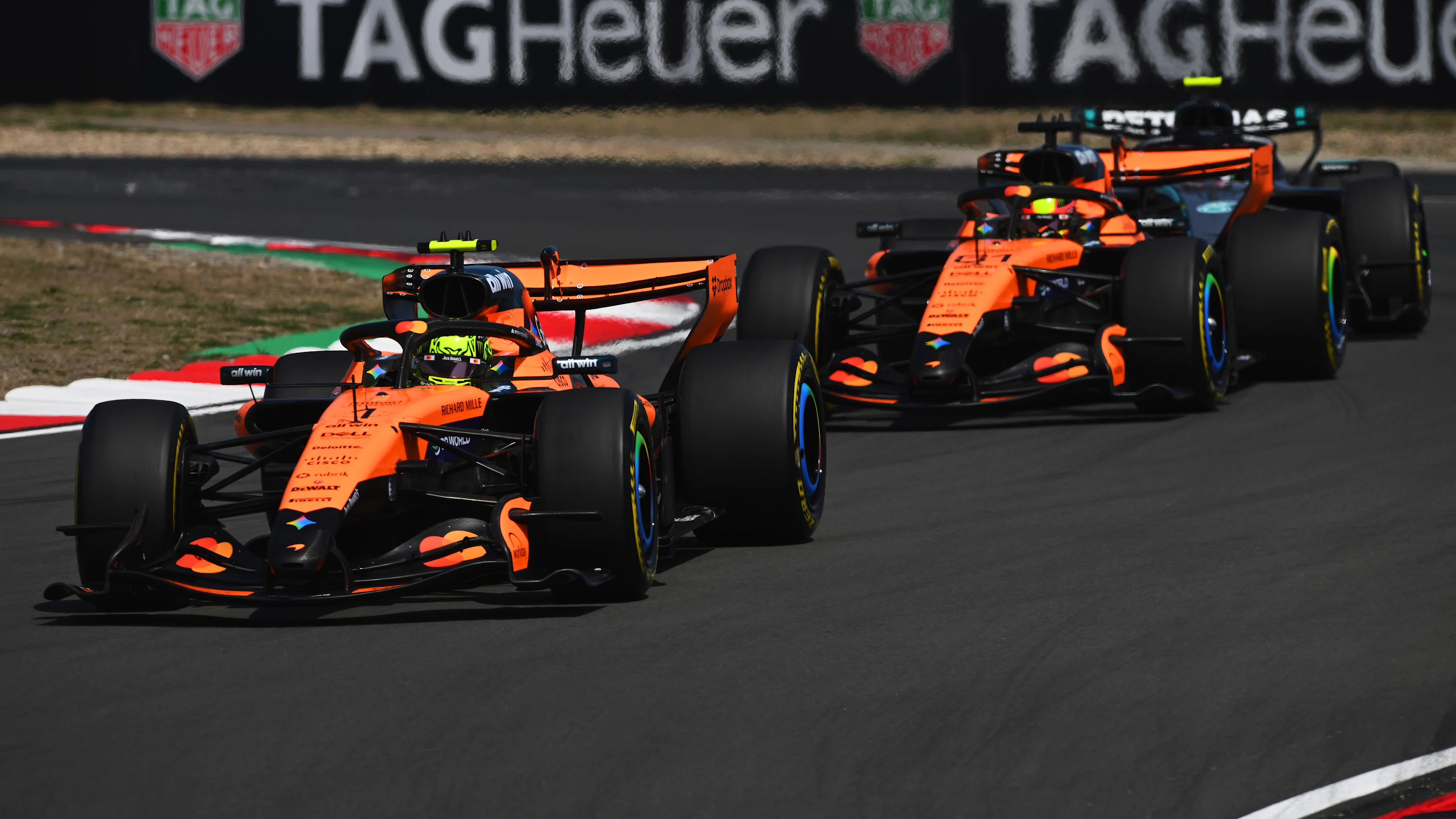 SHANGHAI, CHINA - MARCH 14: Lando Norris of Great Britain driving the (1) McLaren MCL40 Mercedes