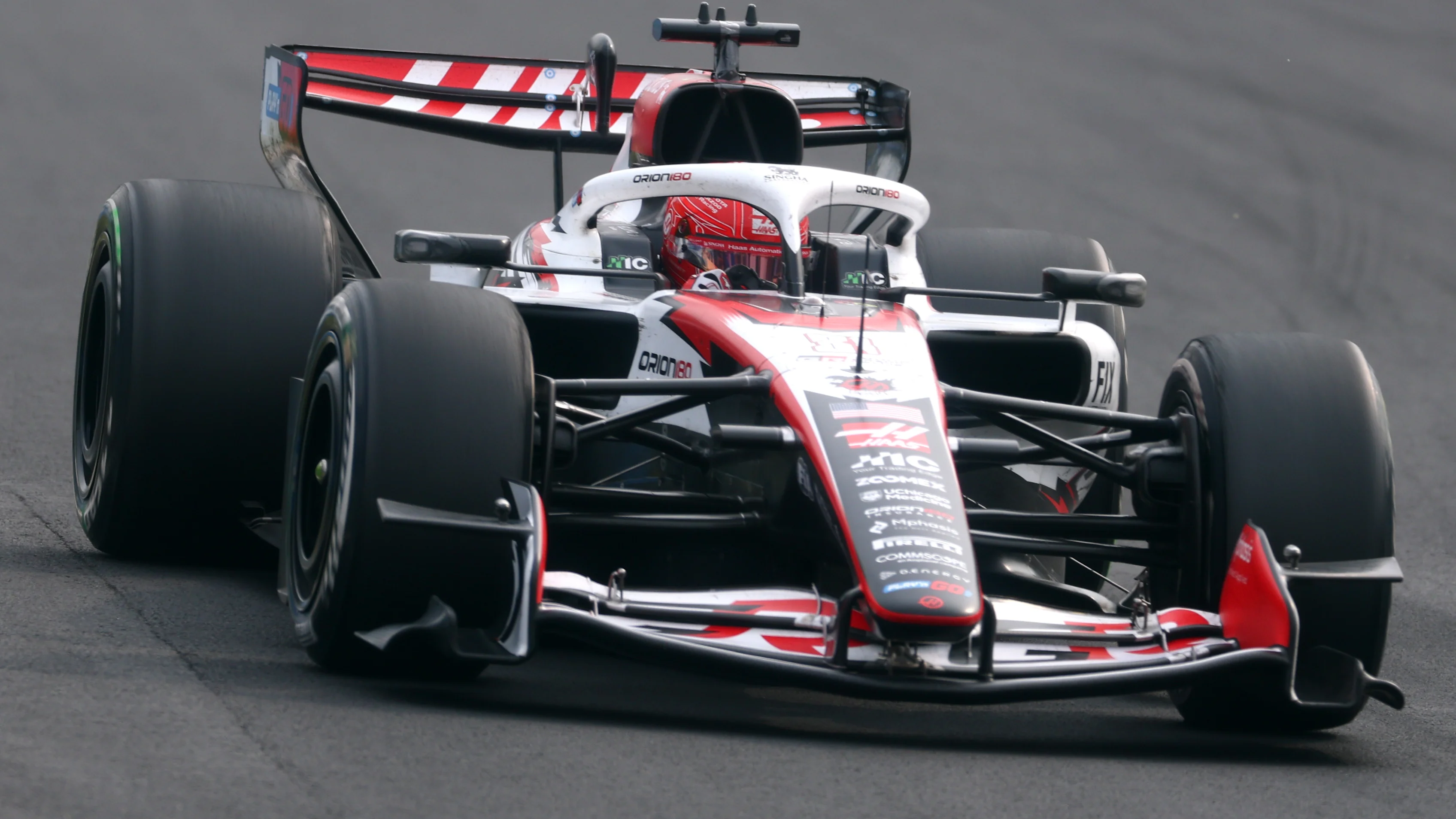 SUZUKA, JAPAN - MARCH 29: Esteban Ocon of France driving the (31) Haas F1 VF-26 Ferrari on track