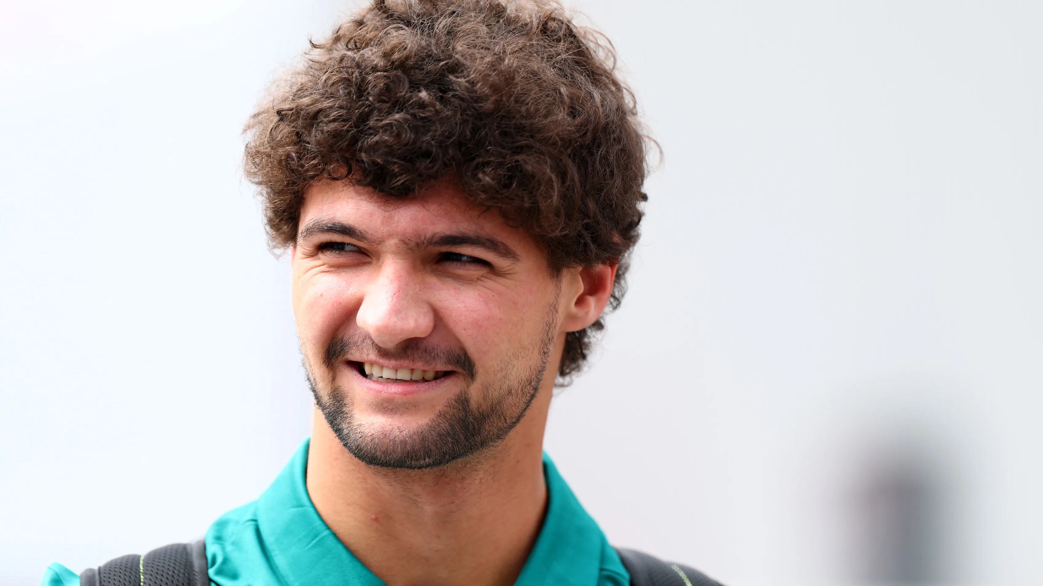 SUZUKA, JAPAN - MARCH 26: Jak Crawford of United States and Aston Martin F1 Team arrives in the