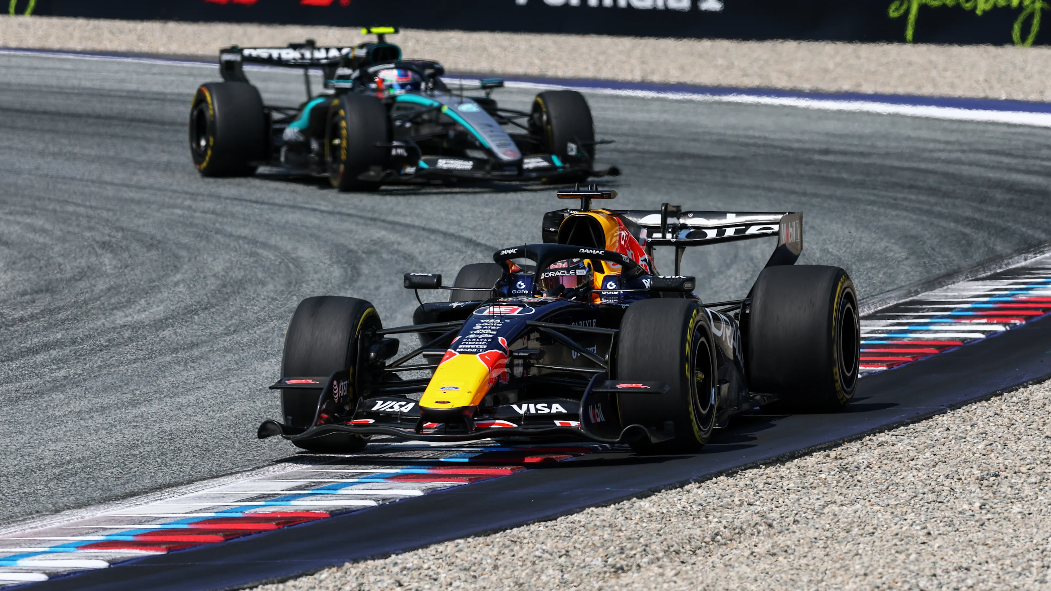 SPIELBERG, AUSTRIA - JUNE 28: Max Verstappen of the Netherlands driving the (3) Oracle Red Bull