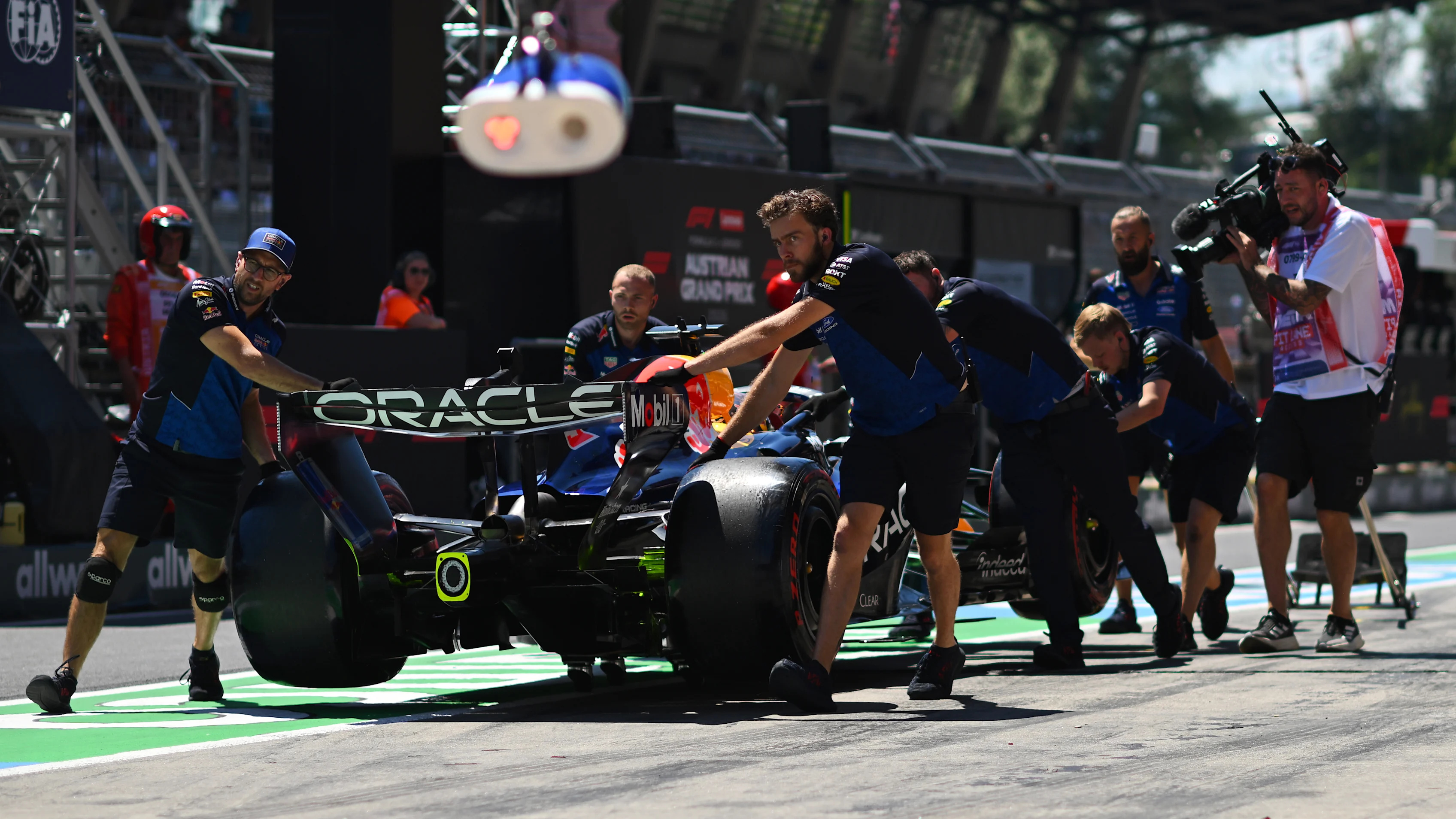 SPIELBERG, AUSTRIA - JUNE 26: Max Verstappen of the Netherlands and Oracle Red Bull Racing in the