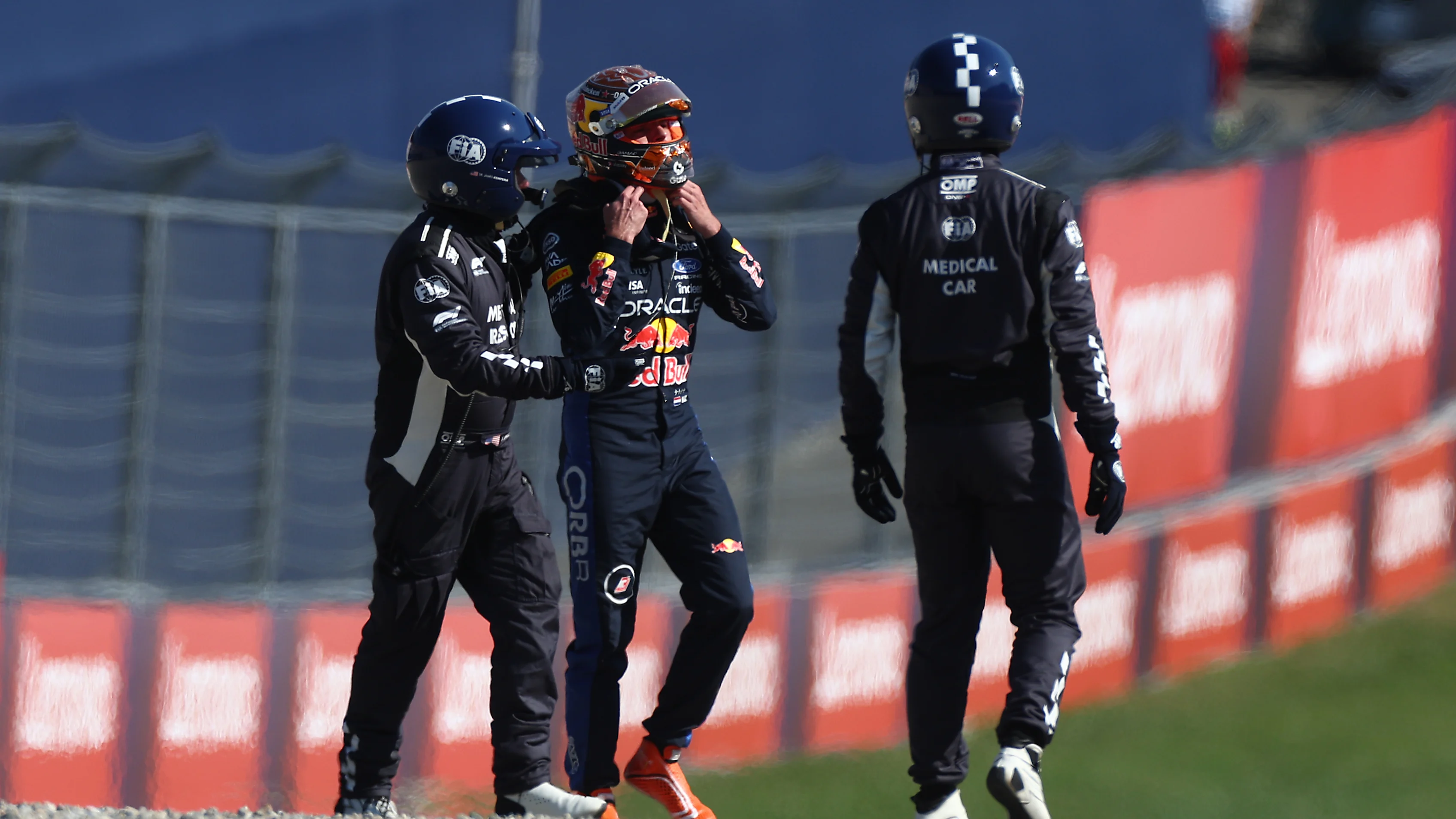 SPIELBERG, AUSTRIA - JUNE 27: Fifth placed qualifier Max Verstappen of the Netherlands and Oracle