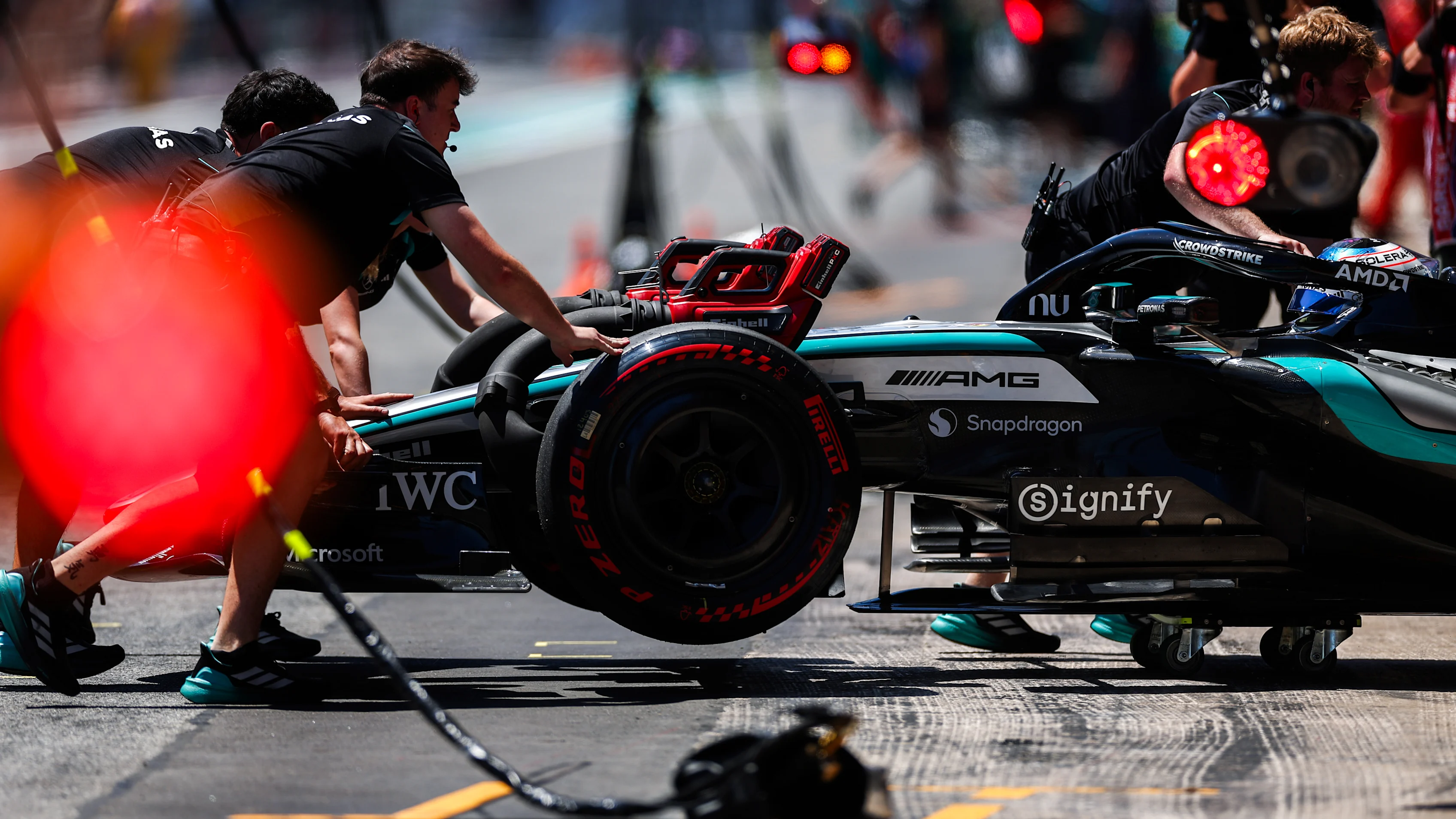 BARCELONA, SPAIN - JUNE 13: Andrea Kimi Antonelli of Italy and Mercedes AMG Petronas F1 Team is