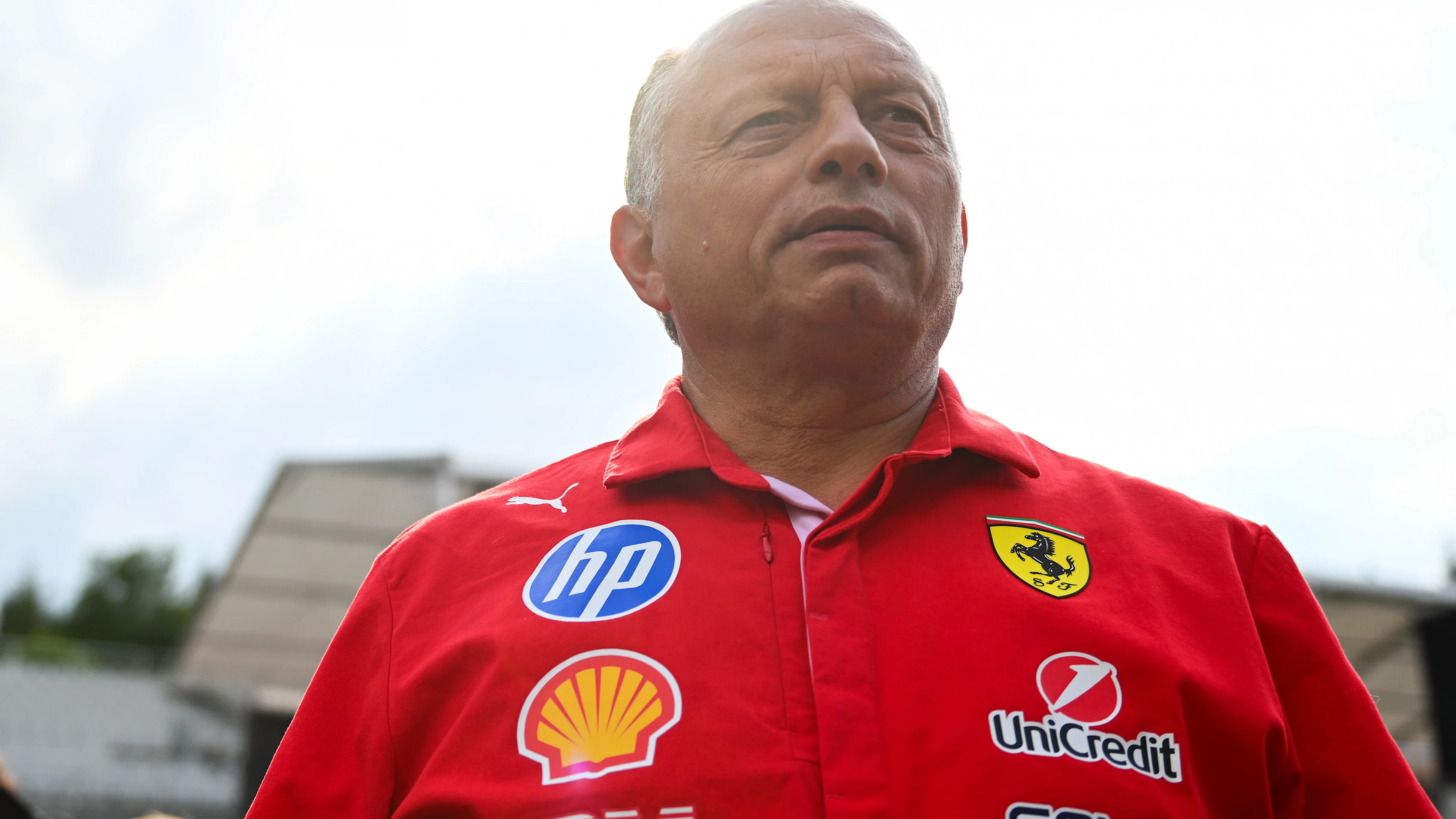 SPA, BELGIUM - JULY 16: Frederic Vasseur, Team Principal of Scuderia Ferrari looks on during