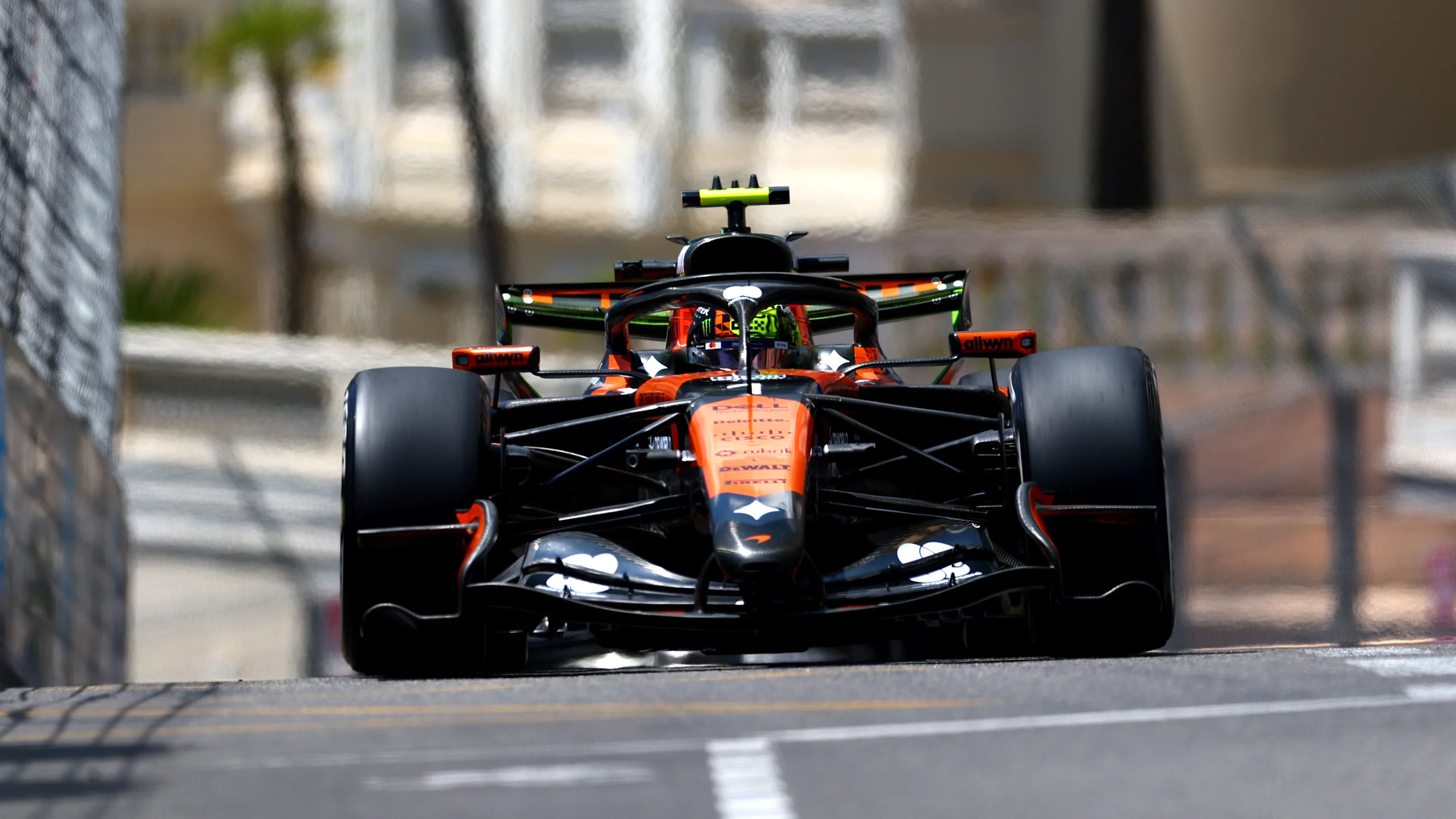 MONTE-CARLO, MONACO - JUNE 05: Lando Norris of Great Britain driving the (1) McLaren MCL40 Mercedes