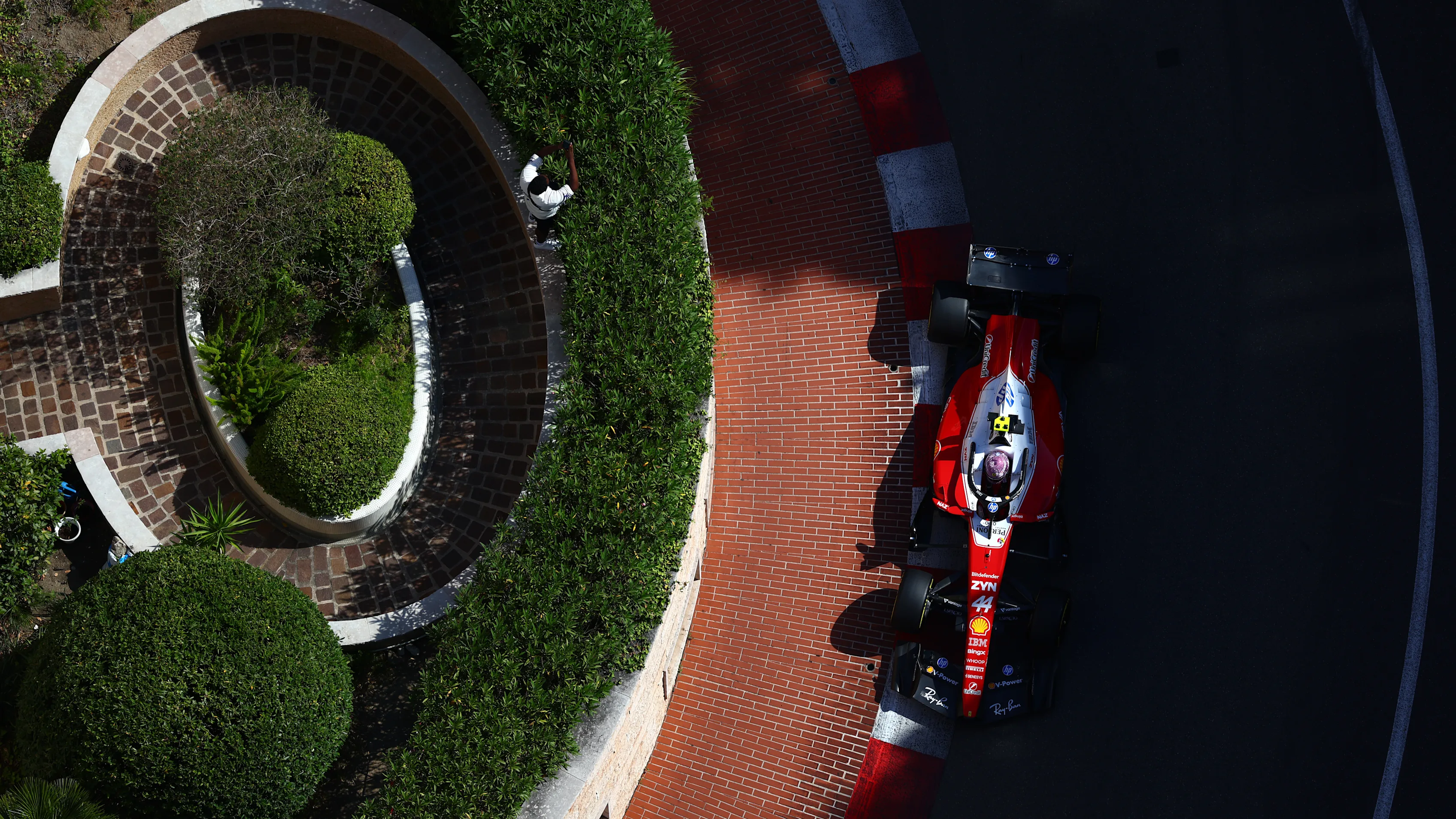 MONTE-CARLO, MONACO - JUNE 05: Lewis Hamilton of Great Britain driving the (44) Scuderia Ferrari