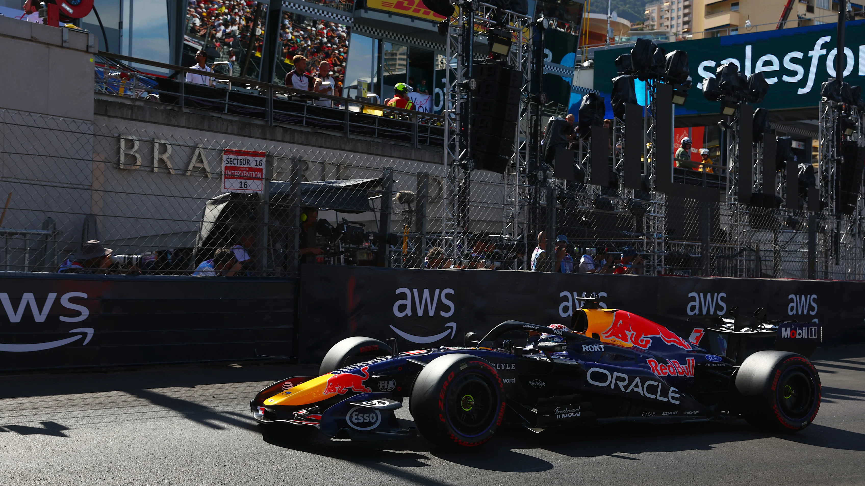 MONTE-CARLO, MONACO - JUNE 06: Max Verstappen of the Netherlands driving the (3) Oracle Red Bull