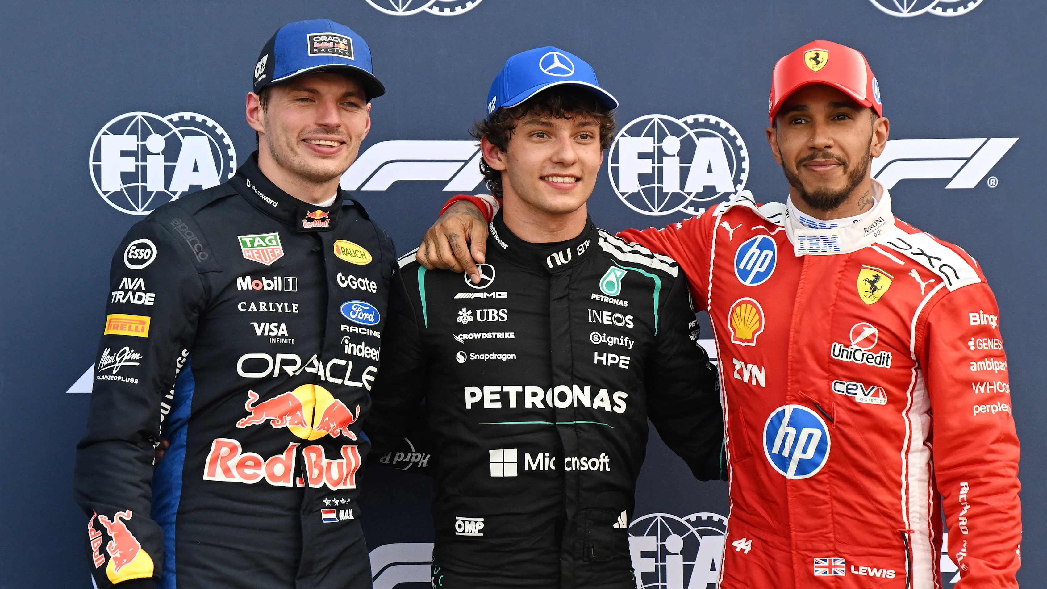 MONTE-CARLO, MONACO - JUNE 06: Pole position qualifier Andrea Kimi Antonelli of Italy and Mercedes