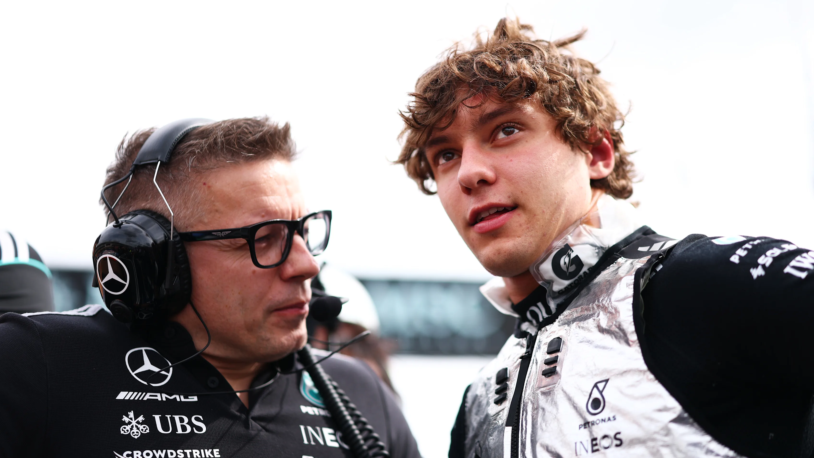 AUSTIN, TEXAS - OCTOBER 25: Peter Bonnington, Race Engineer of Mercedes AMG Petronas F1 Team and