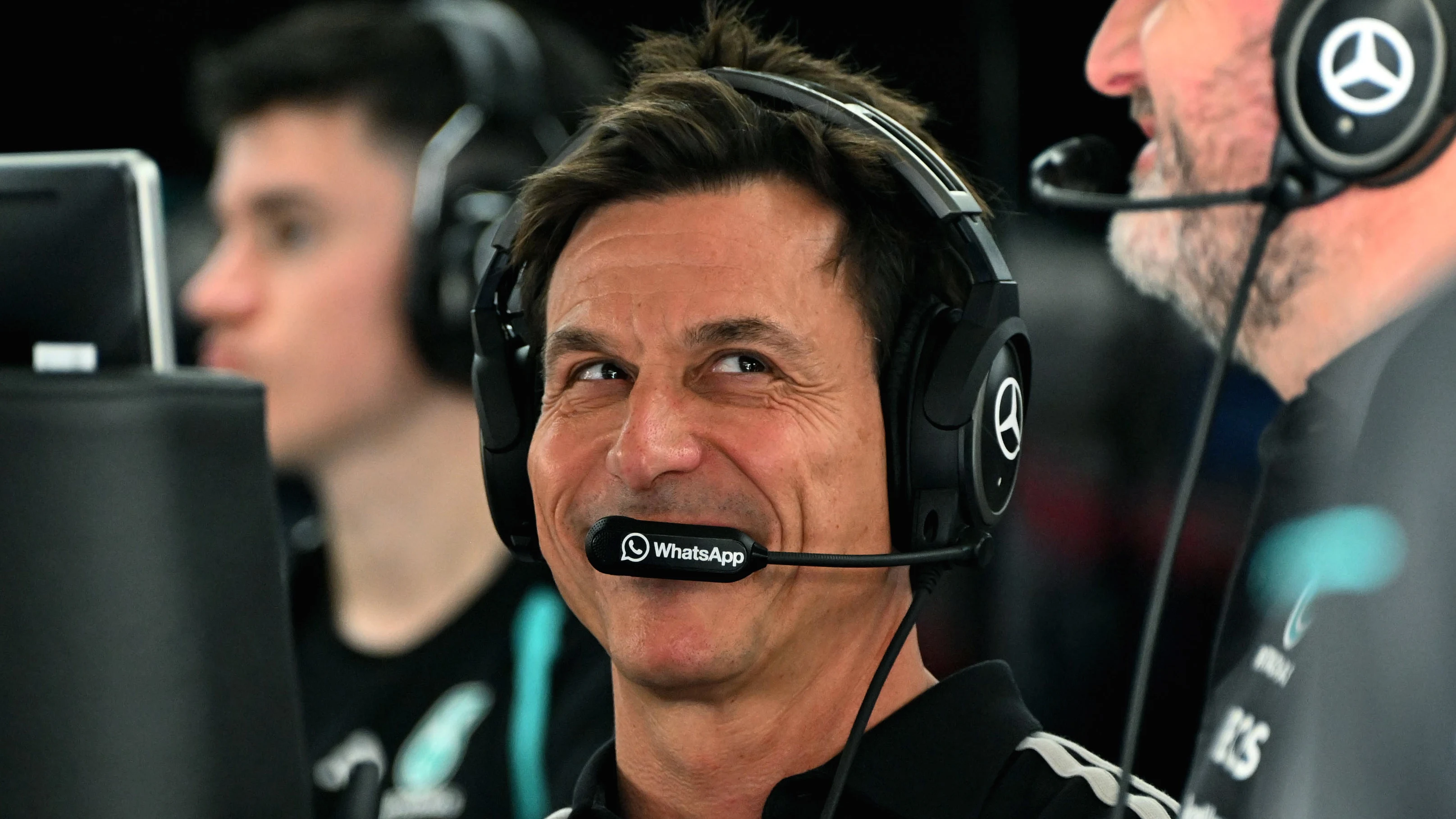 AUSTIN, TEXAS - OCTOBER 23: Toto Wolff, Executive Director of Mercedes AMG Petronas F1 Team looks