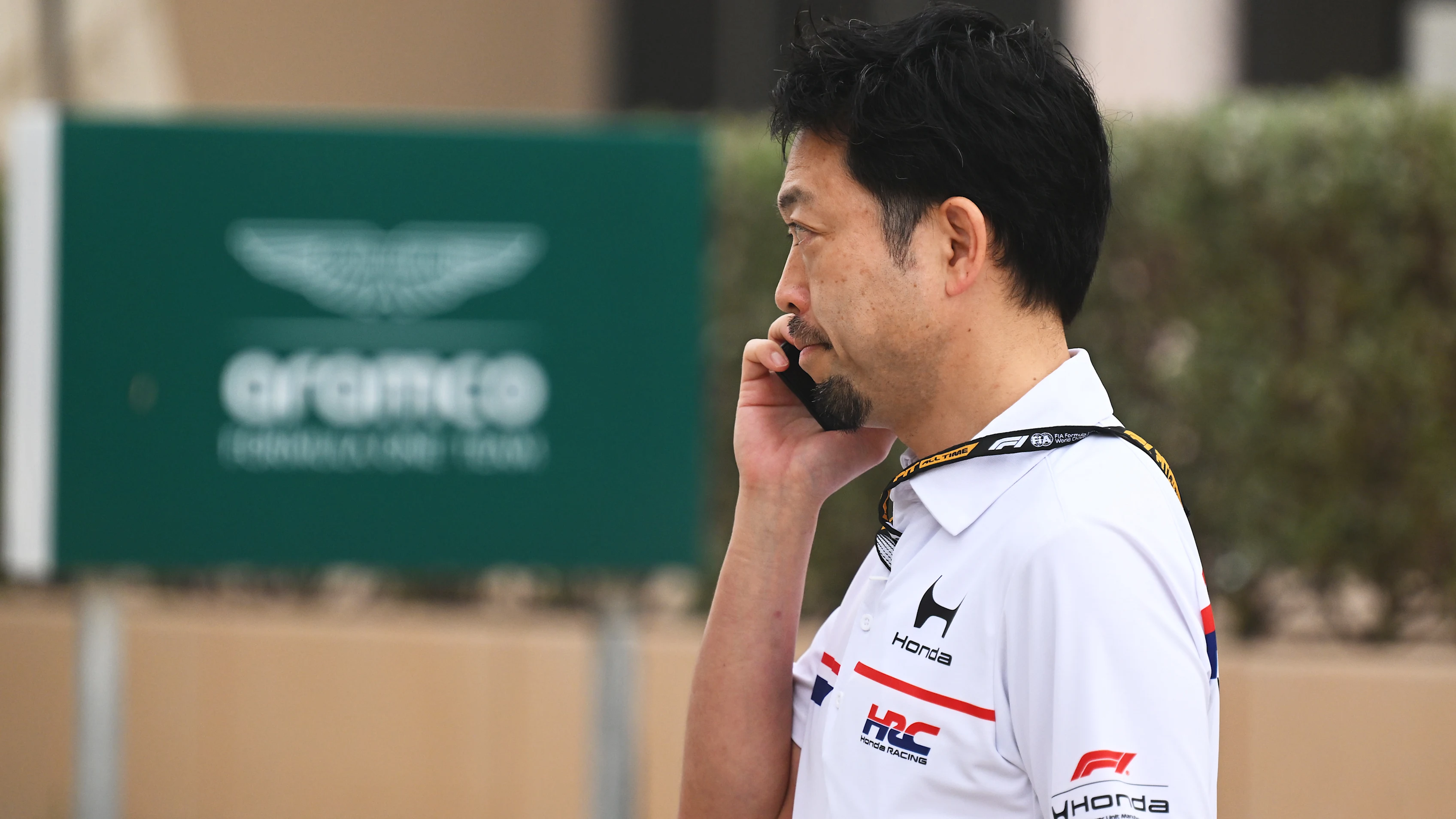 BAHRAIN, BAHRAIN - FEBRUARY 18: Shintaro Orihara, Trackside General Manager and Chief Engineer of