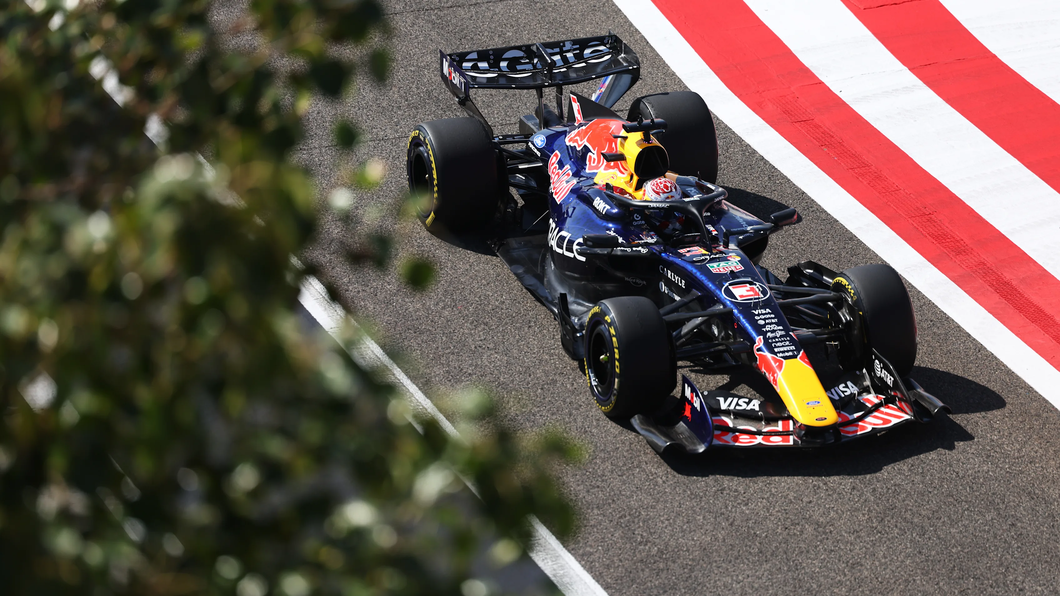BAHRAIN, BAHRAIN - FEBRUARY 19: Max Verstappen of the Netherlands driving the (3) Oracle Red Bull