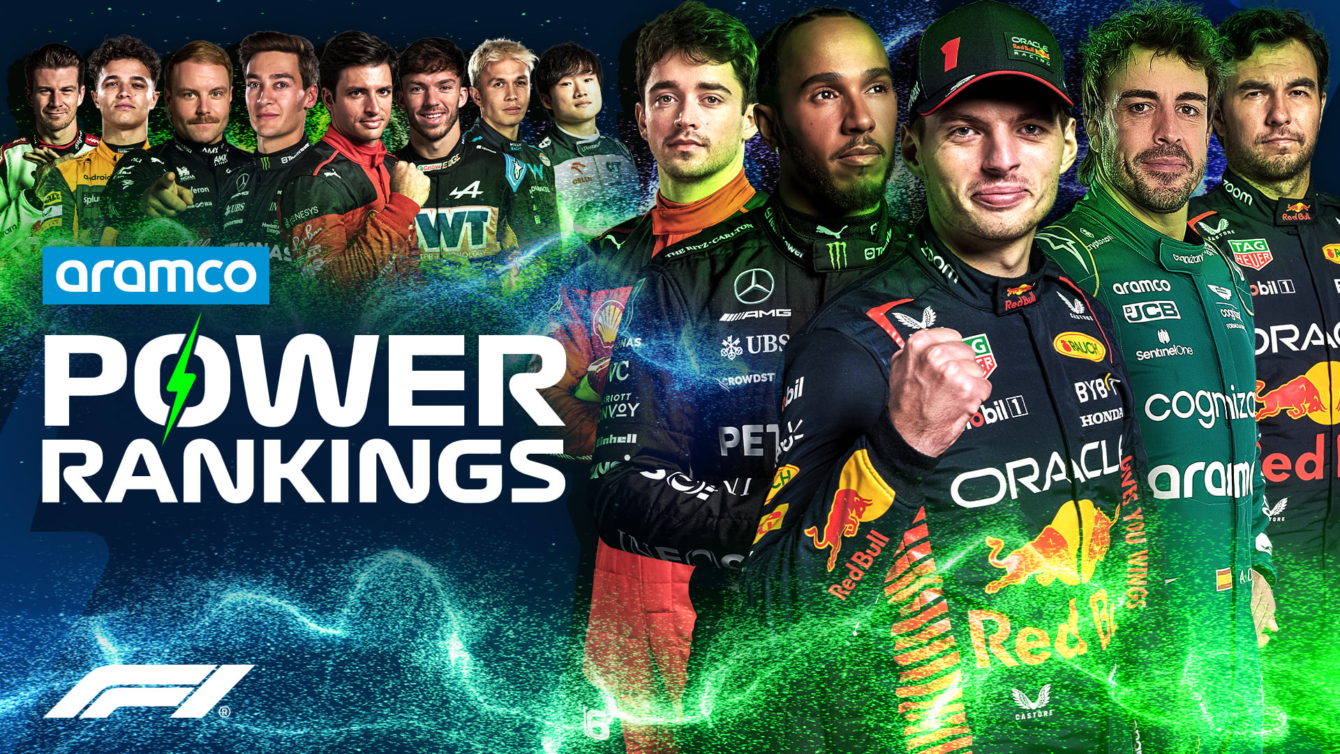 ARAMCO F1 FAN POWER RANKINGS: Who did you vote as the 10 best