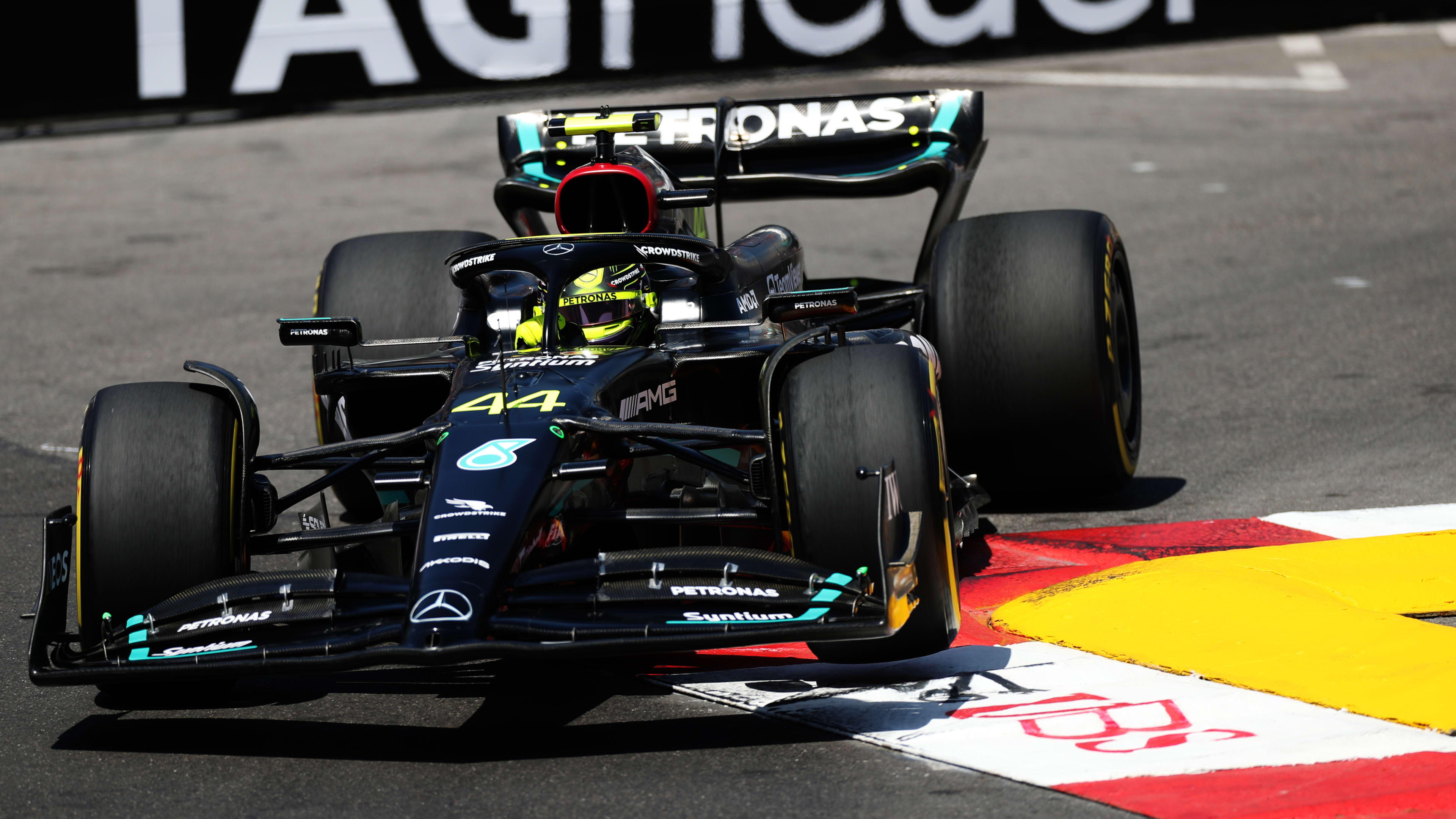 Hamilton hails amazing day in Monaco as Mercedes get first glimpse of upgraded W14 out on track Formula 1®