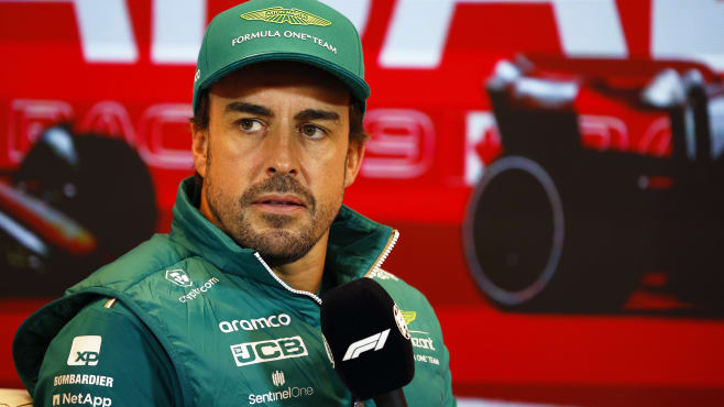Alonso considère que la réalisation du rêve de Lawrence Stroll d’un double podium à Montréal est un « objectif fort » pour Aston Martin