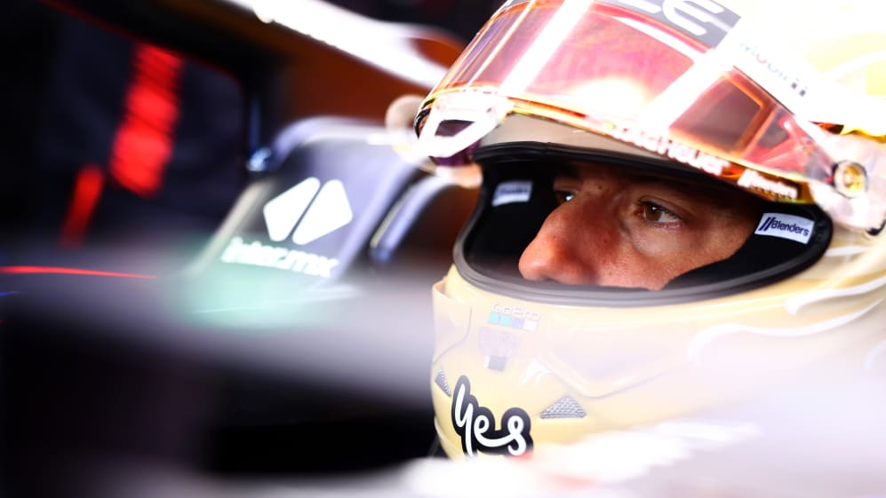 NORTHAMPTON, ENGLAND - JULY 11: Daniel Ricciardo of Australia and Oracle Red Bull Racing prepares