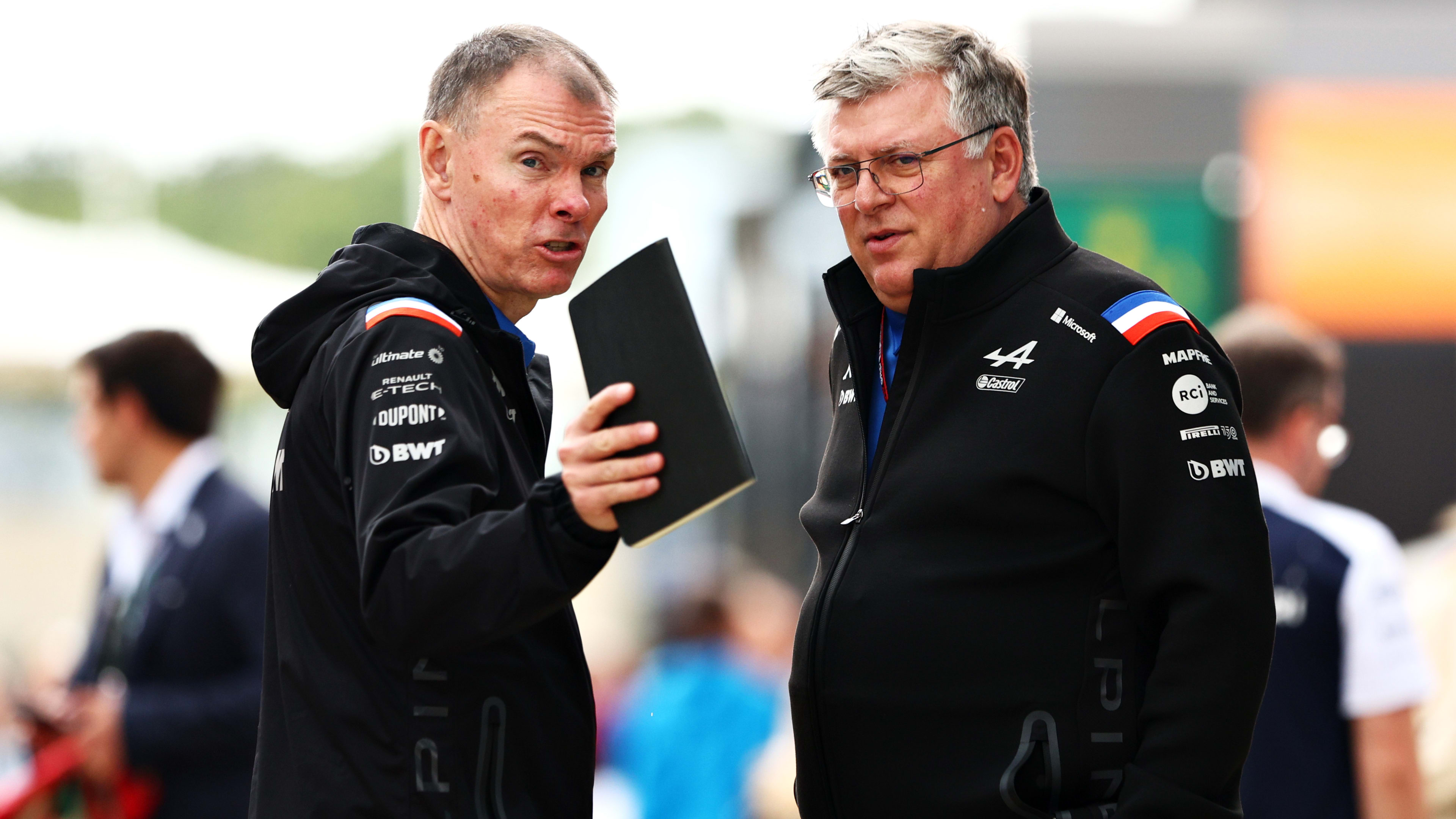 Alpine confirm Team Principal Otmar Szafnauer and Sporting Director